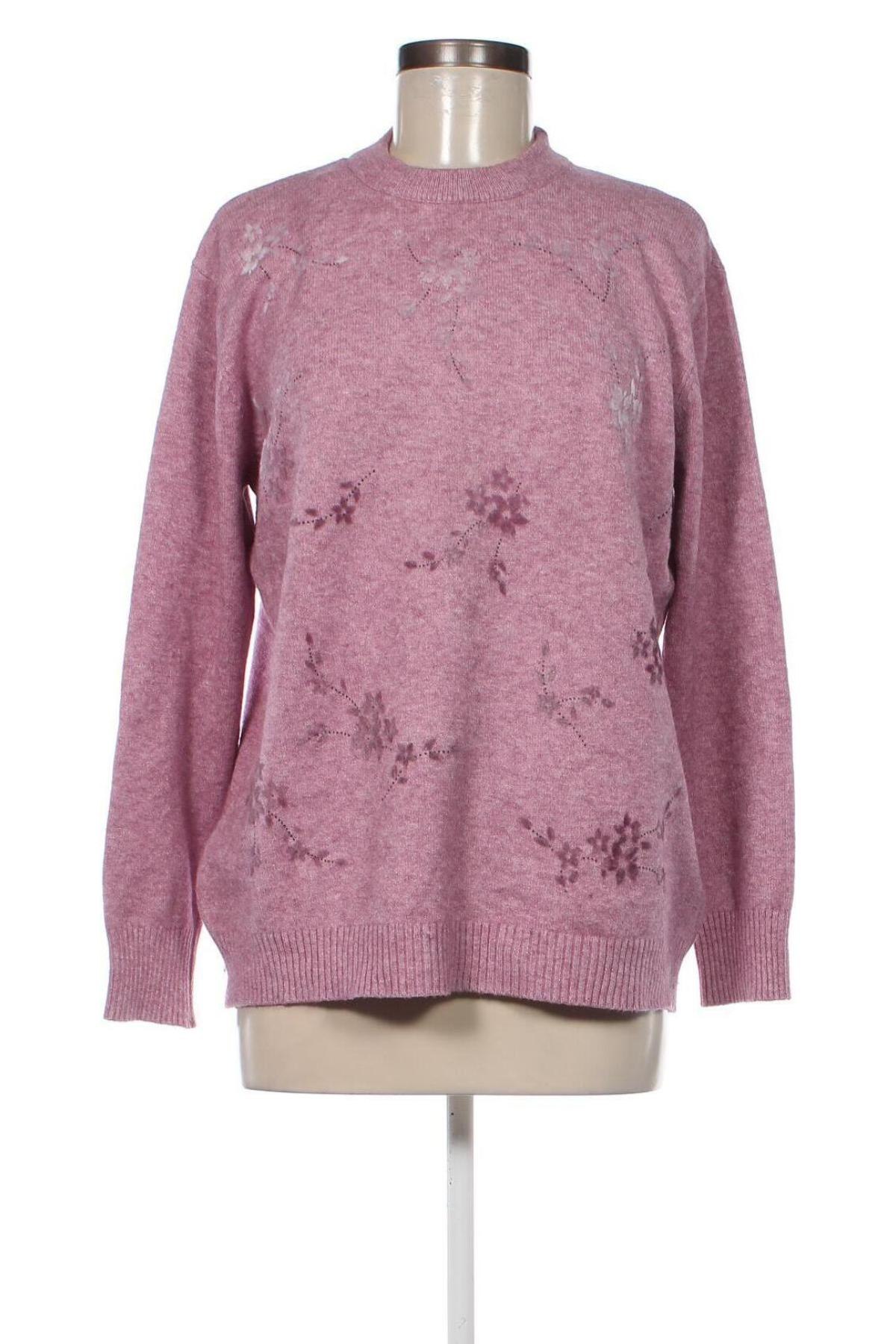 Дамски пуловер, Размер XL, Цвят Лилав, Цена 11,31 лв.