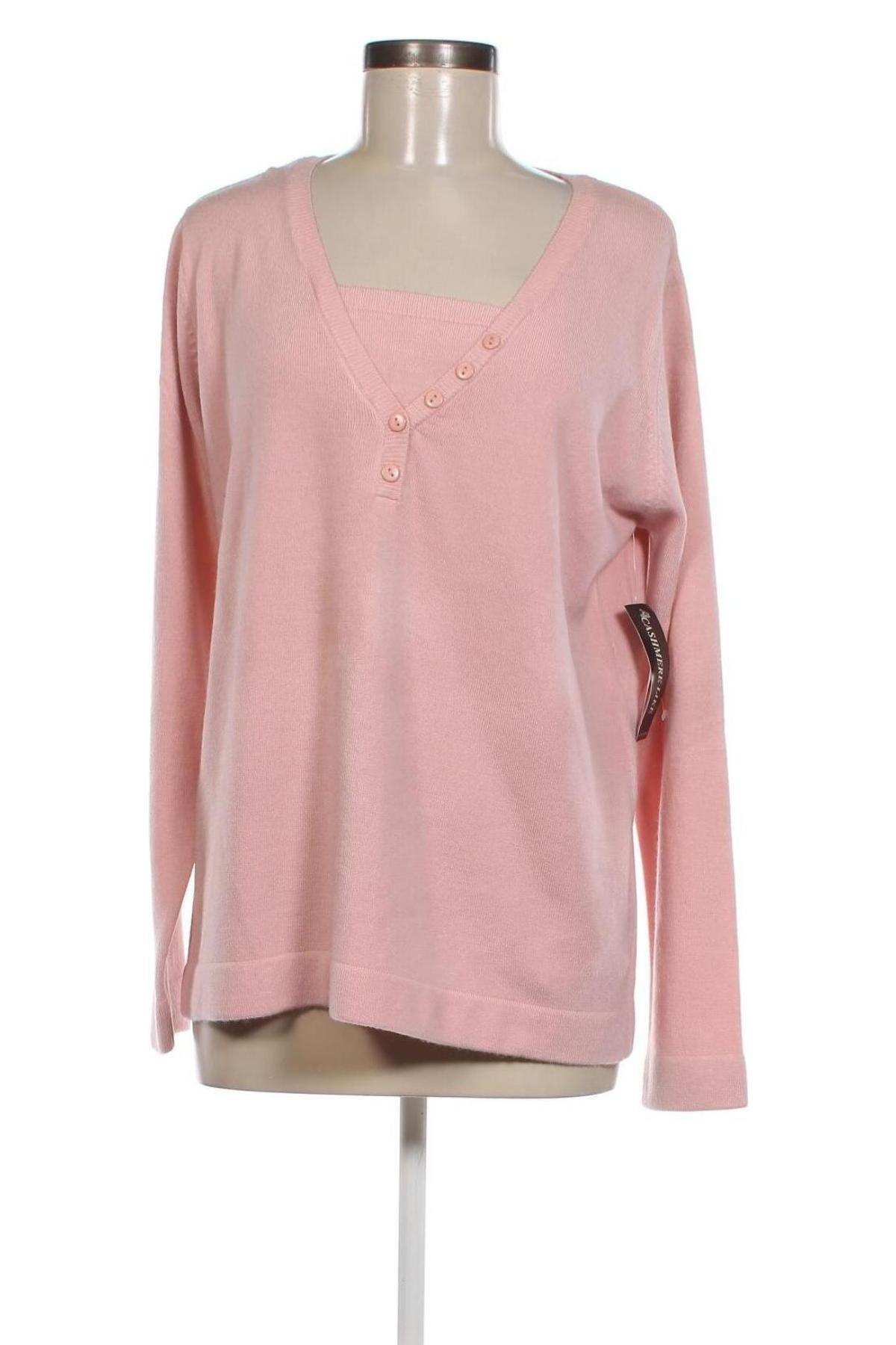Γυναικείο πουλόβερ, Μέγεθος L, Χρώμα Ρόζ , Τιμή 12,80 €