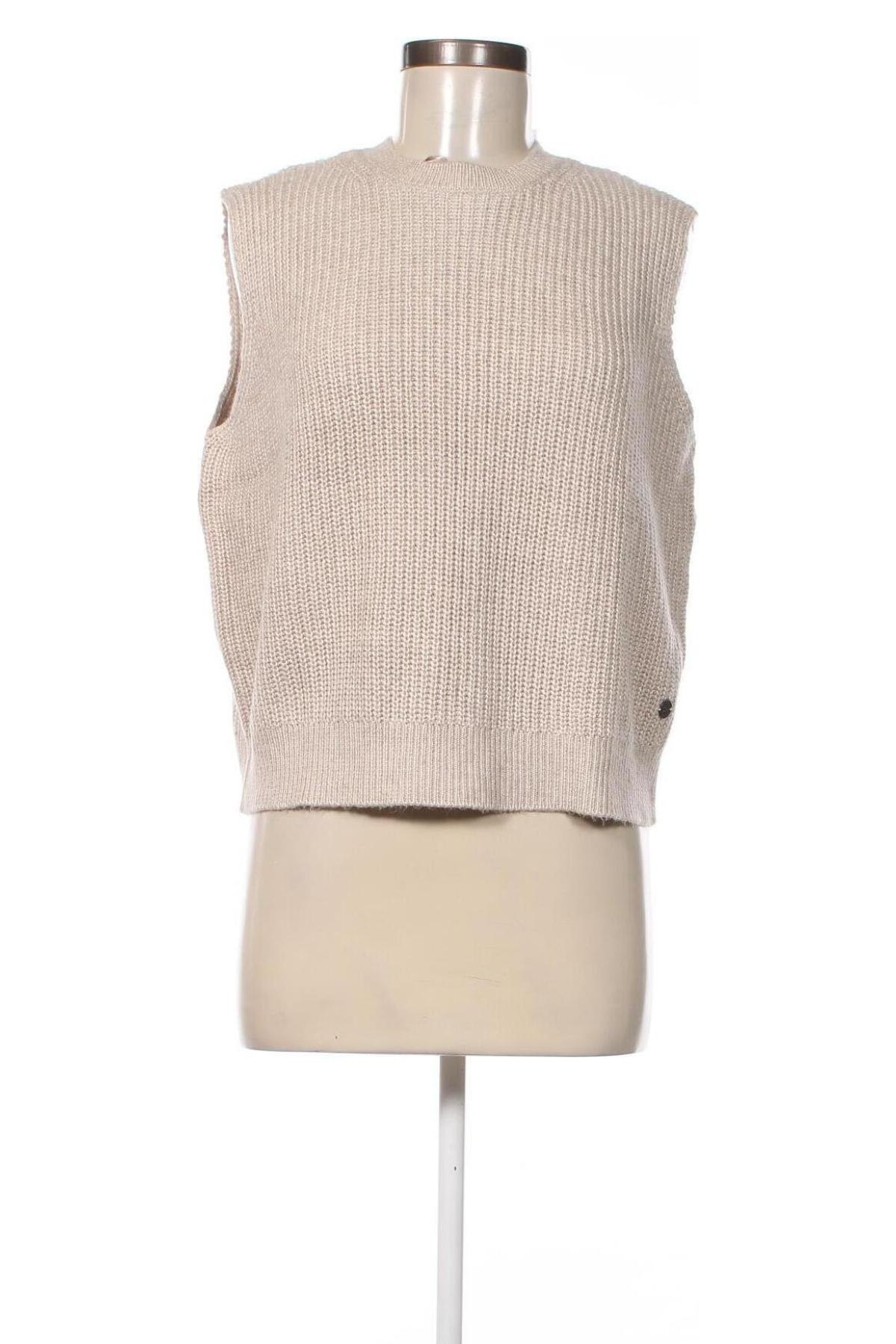 Дамски пуловер 17 & Co., Размер L, Цвят Бежов, Цена 8,41 лв.