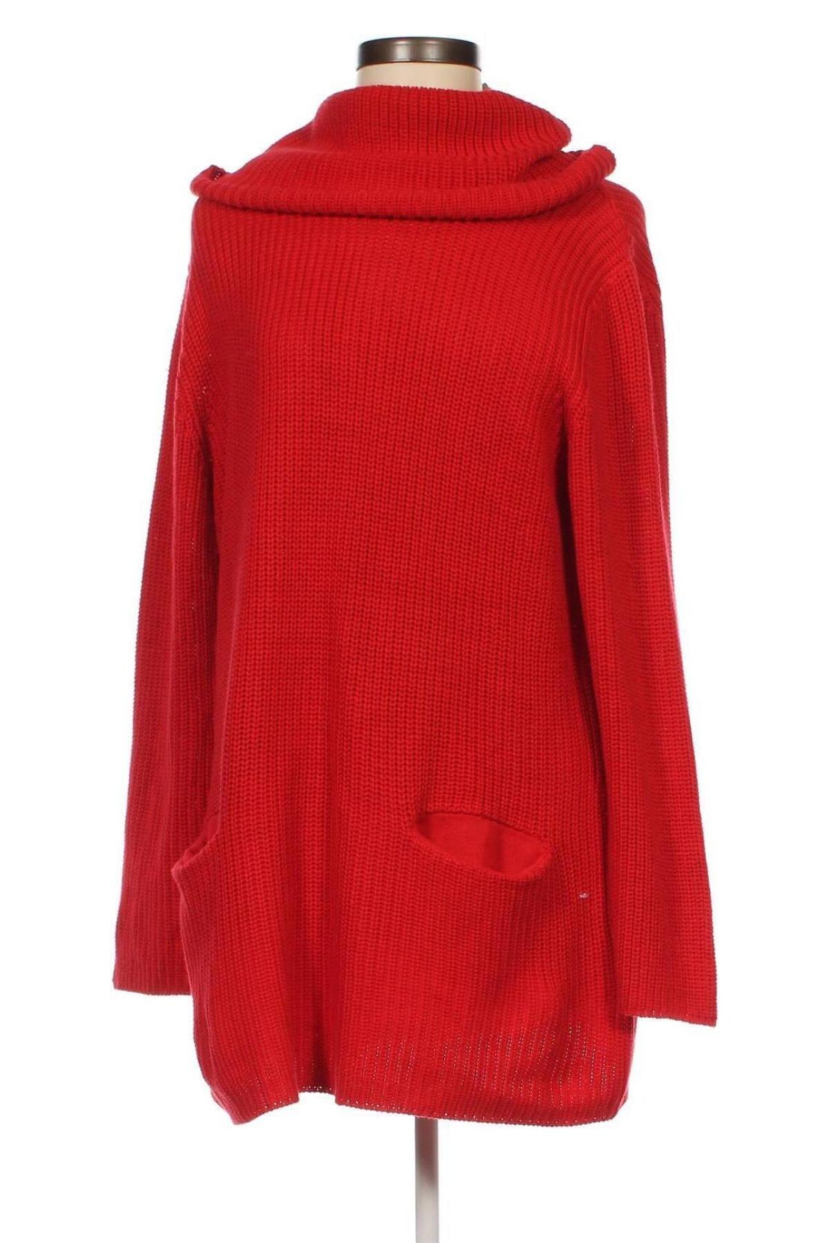 Γυναικείο πουλόβερ Alba Moda, Μέγεθος XL, Χρώμα Κόκκινο, Τιμή 10,39 €