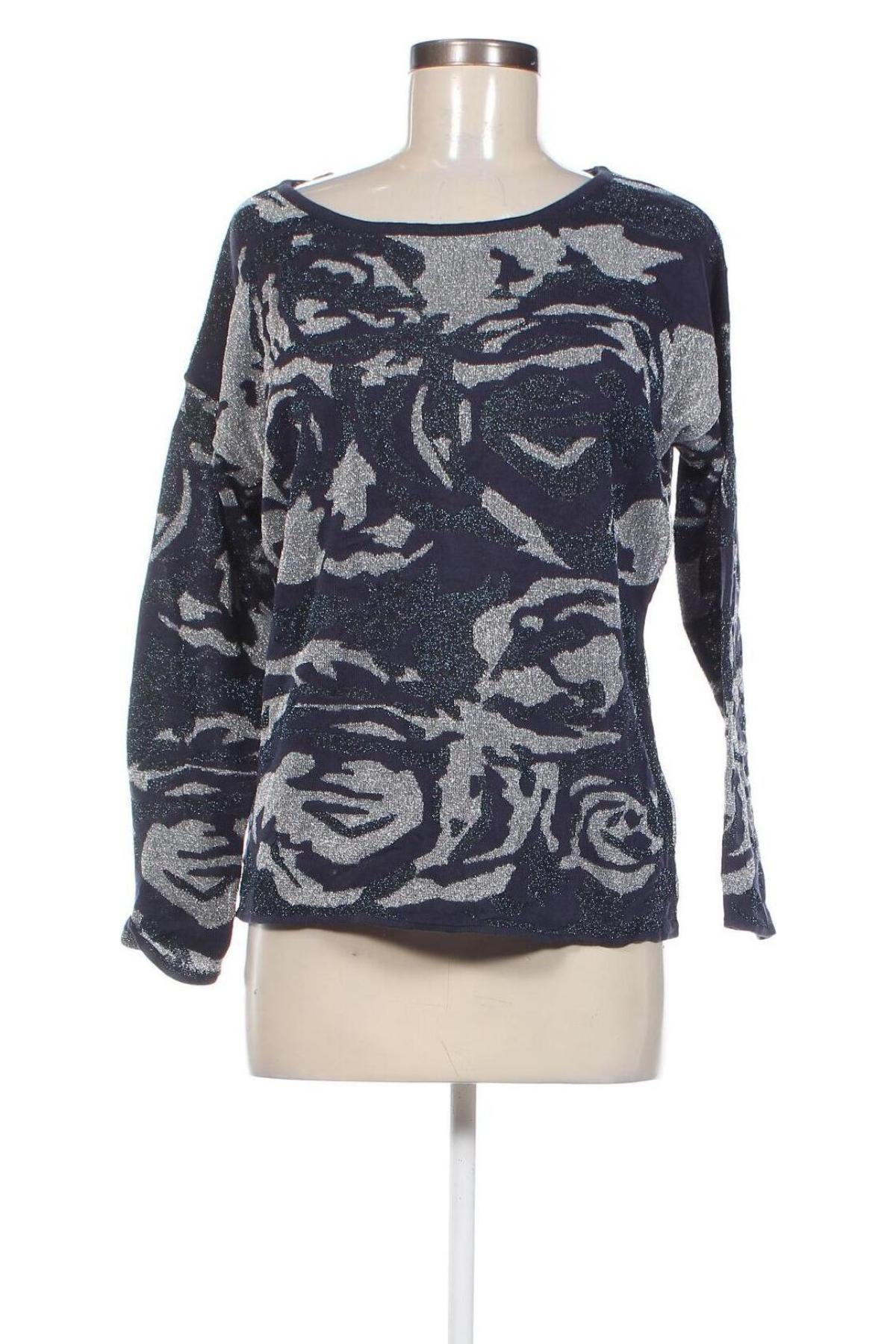 Дамски пуловер Alba Moda, Размер M, Цвят Син, Цена 7,00 лв.