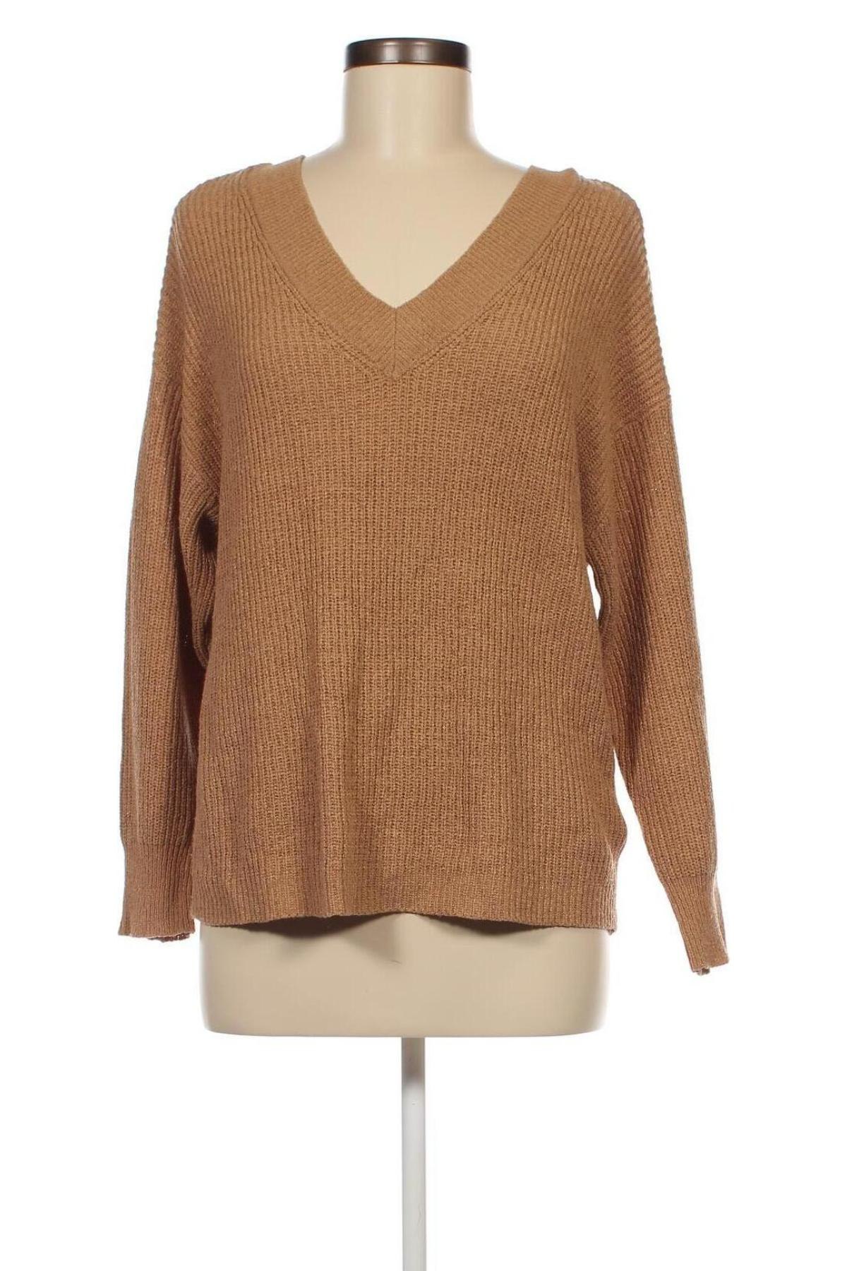 Damenpullover Amisu, Größe L, Farbe Braun, Preis € 6,49