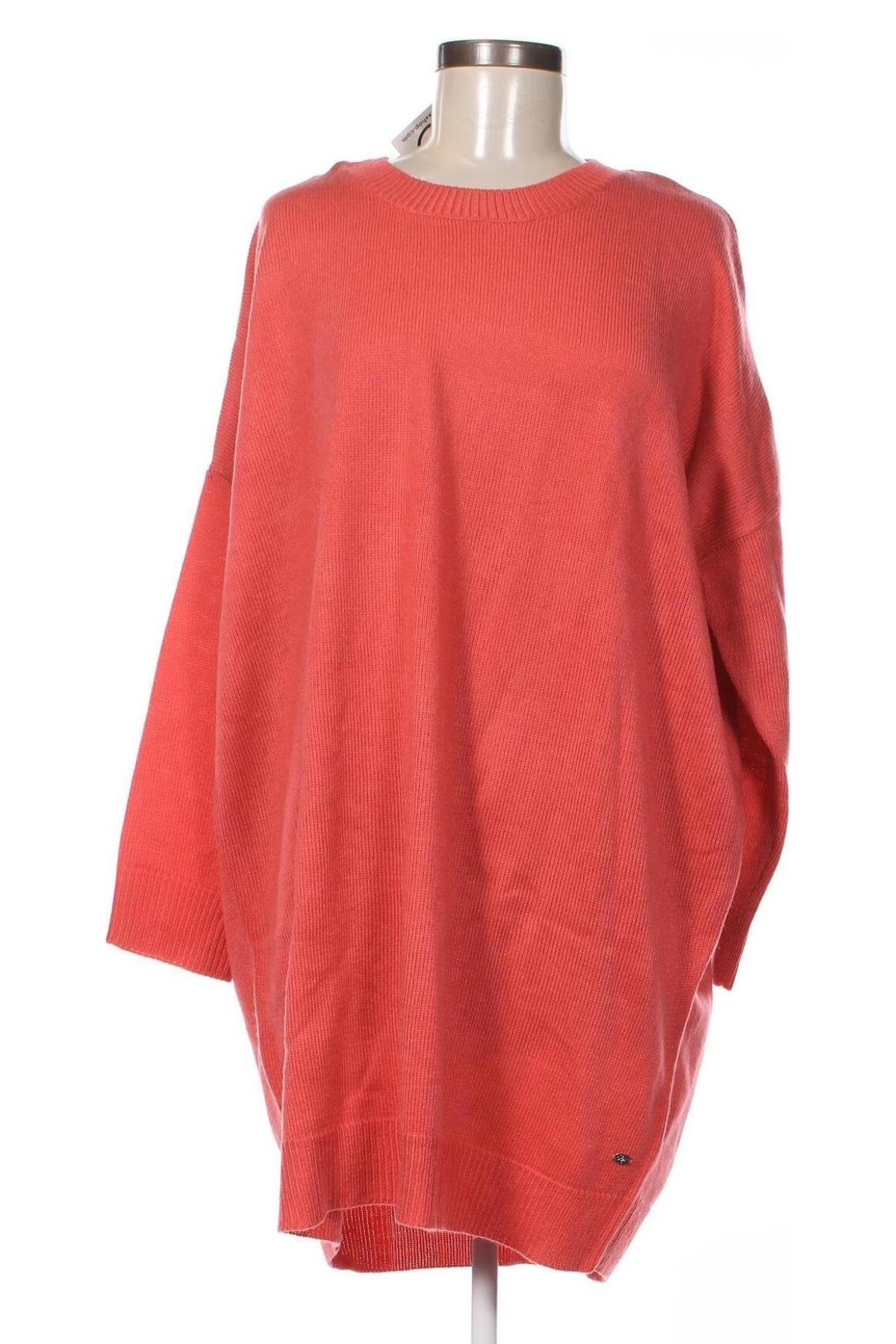 Γυναικείο πουλόβερ Amy Vermont, Μέγεθος L, Χρώμα Πορτοκαλί, Τιμή 9,74 €