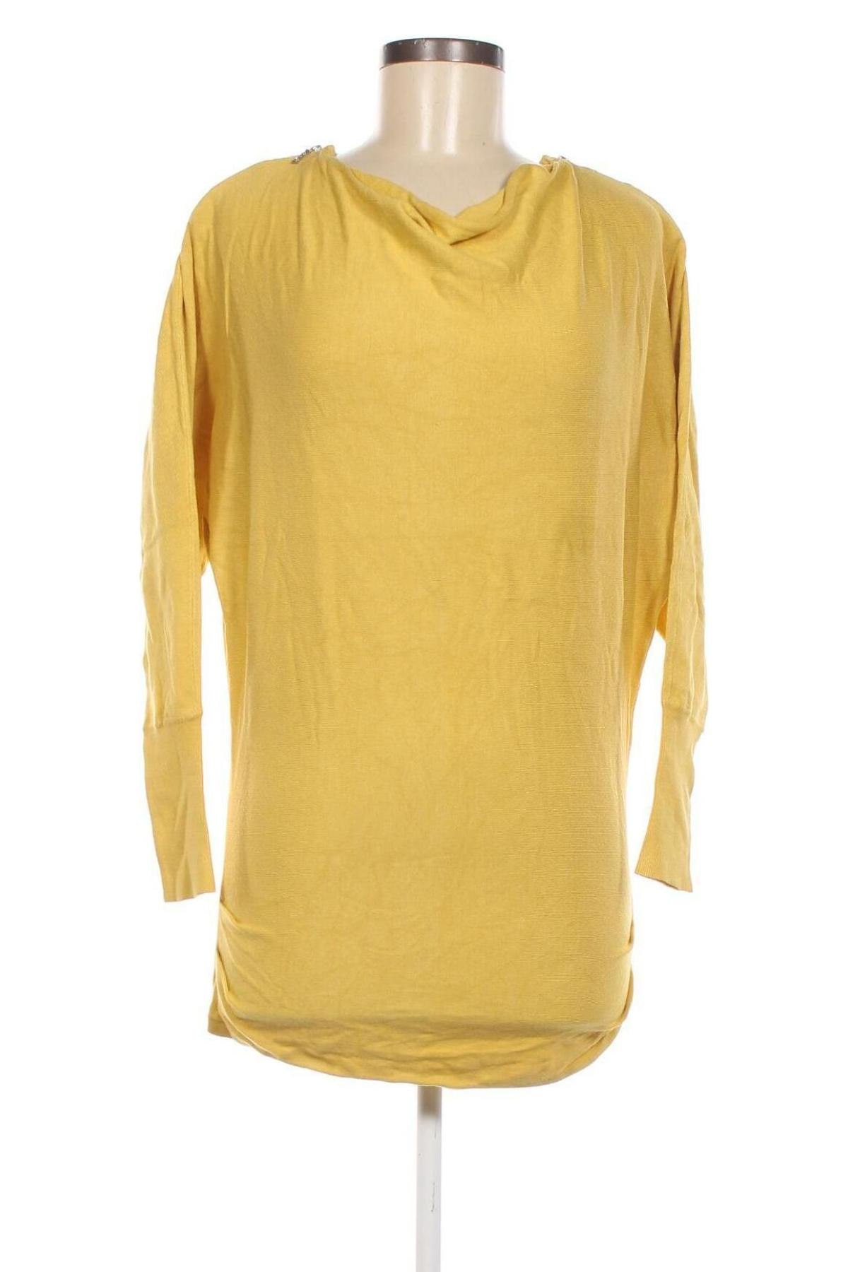 Γυναικείο πουλόβερ Ashley Brooke, Μέγεθος S, Χρώμα Κίτρινο, Τιμή 5,20 €