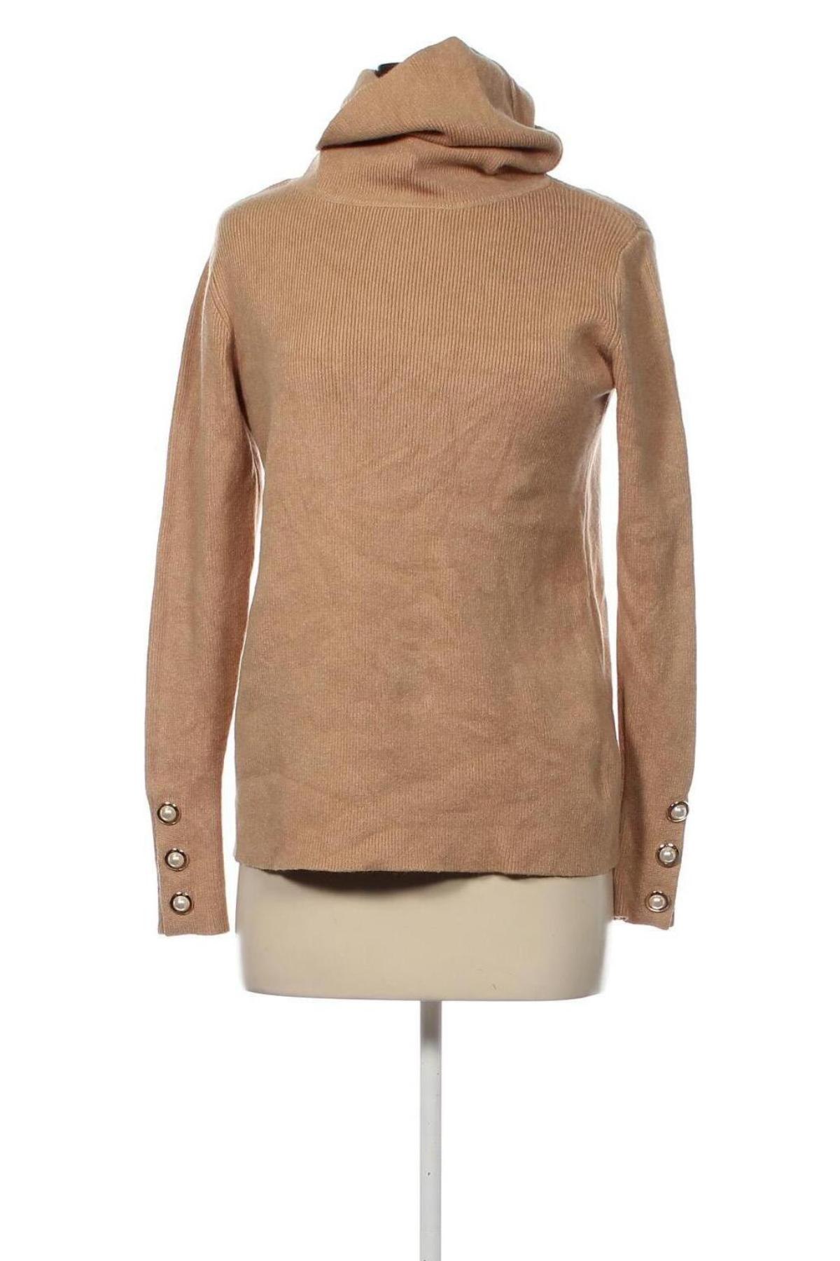 Γυναικείο πουλόβερ Bel&Bo, Μέγεθος S, Χρώμα  Μπέζ, Τιμή 3,59 €