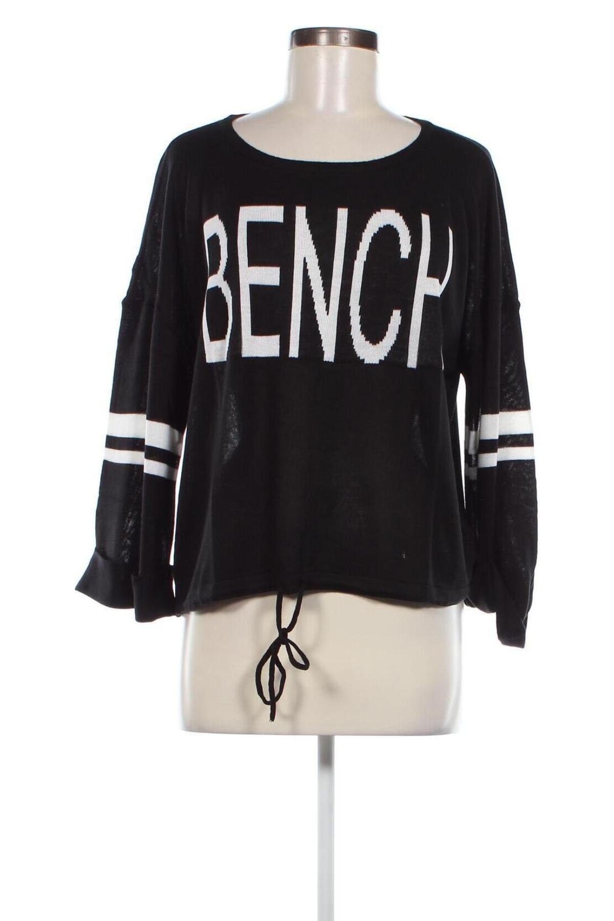 Дамски пуловер Bench, Размер S, Цвят Черен, Цена 39,15 лв.