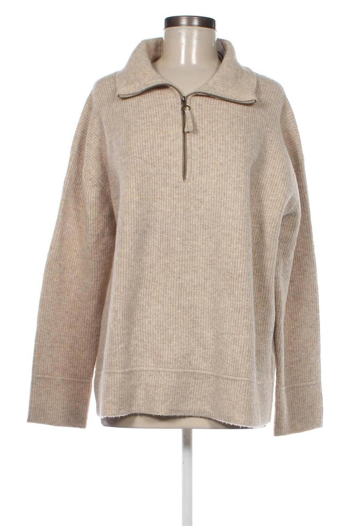 Γυναικείο πουλόβερ Betty & Co, Μέγεθος XL, Χρώμα  Μπέζ, Τιμή 25,24 €