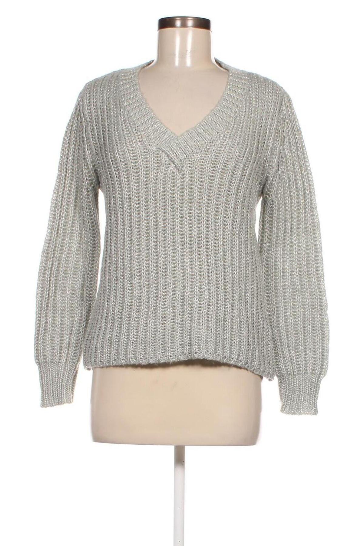 Дамски пуловер Blind Date, Размер XS, Цвят Сив, Цена 8,96 лв.