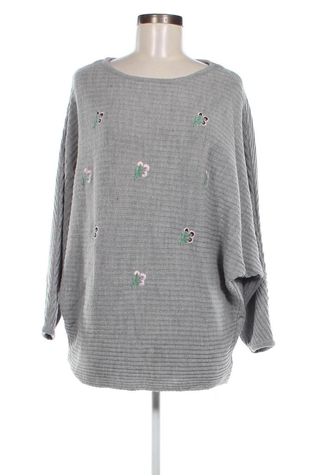 Дамски пуловер Body Flirt, Размер S, Цвят Сив, Цена 13,99 лв.