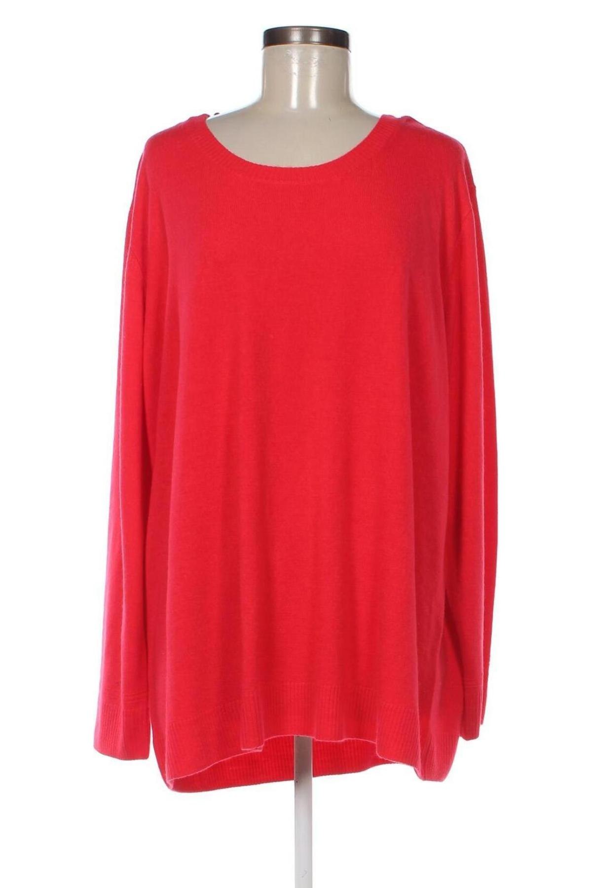 Дамски пуловер CASHMASOFT, Размер 3XL, Цвят Червен, Цена 39,77 лв.