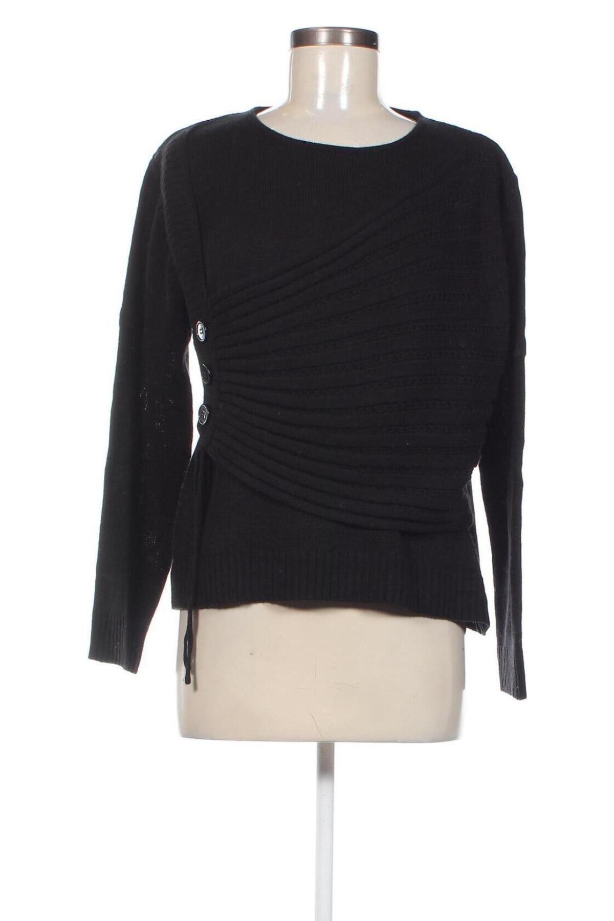 Дамски пуловер CPM Collection, Размер XL, Цвят Черен, Цена 14,50 лв.