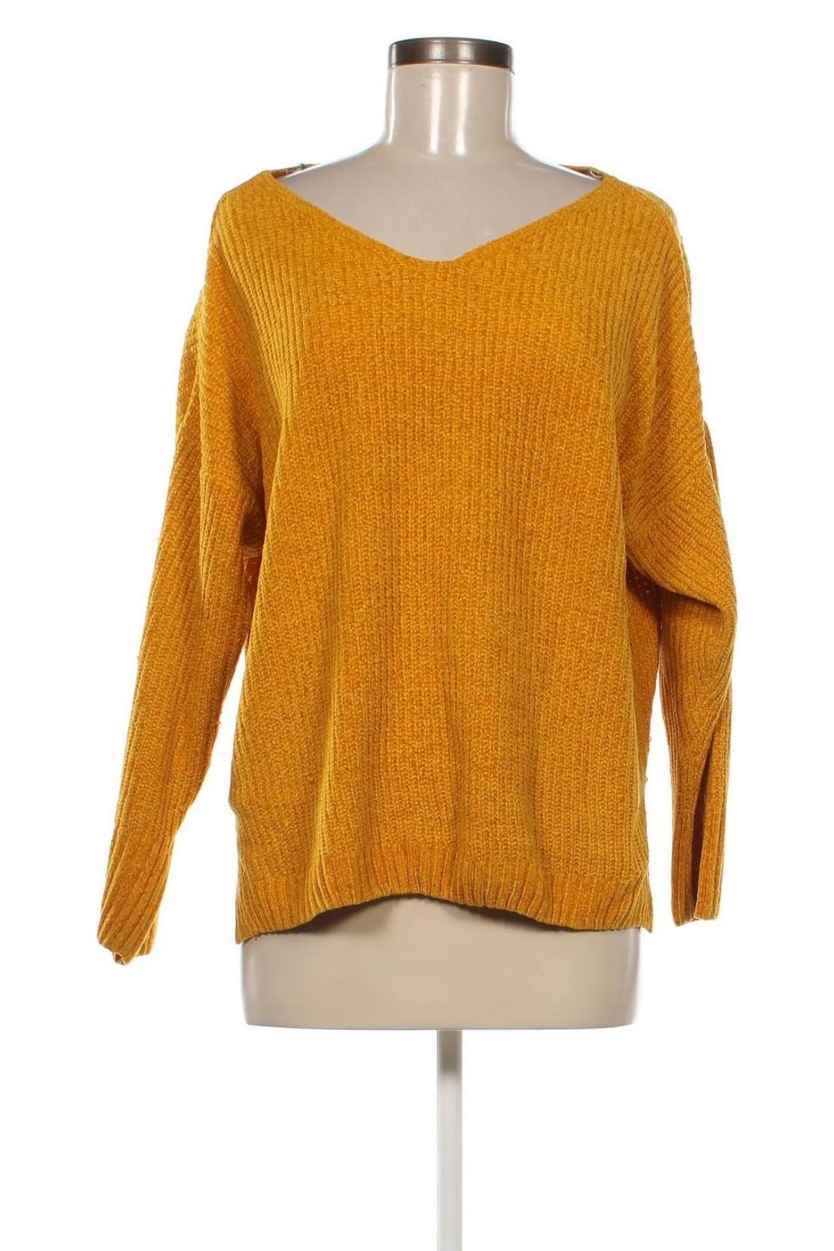 Γυναικείο πουλόβερ Cartoon, Μέγεθος L, Χρώμα Κίτρινο, Τιμή 4,84 €