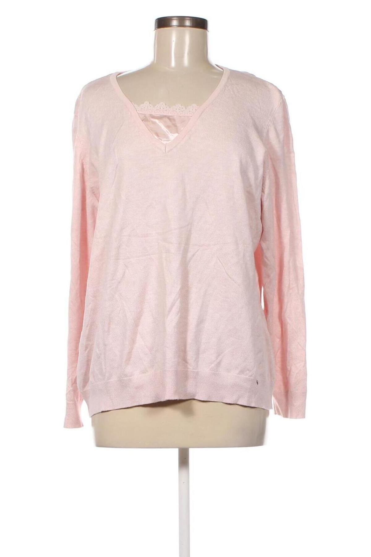 Γυναικείο πουλόβερ Charles Vogele, Μέγεθος L, Χρώμα Ρόζ , Τιμή 2,87 €