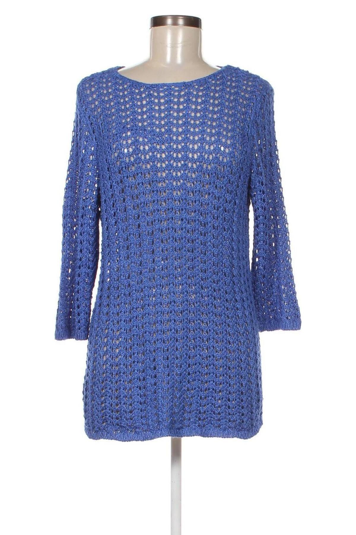 Γυναικείο πουλόβερ Chico's, Μέγεθος M, Χρώμα Μπλέ, Τιμή 16,72 €