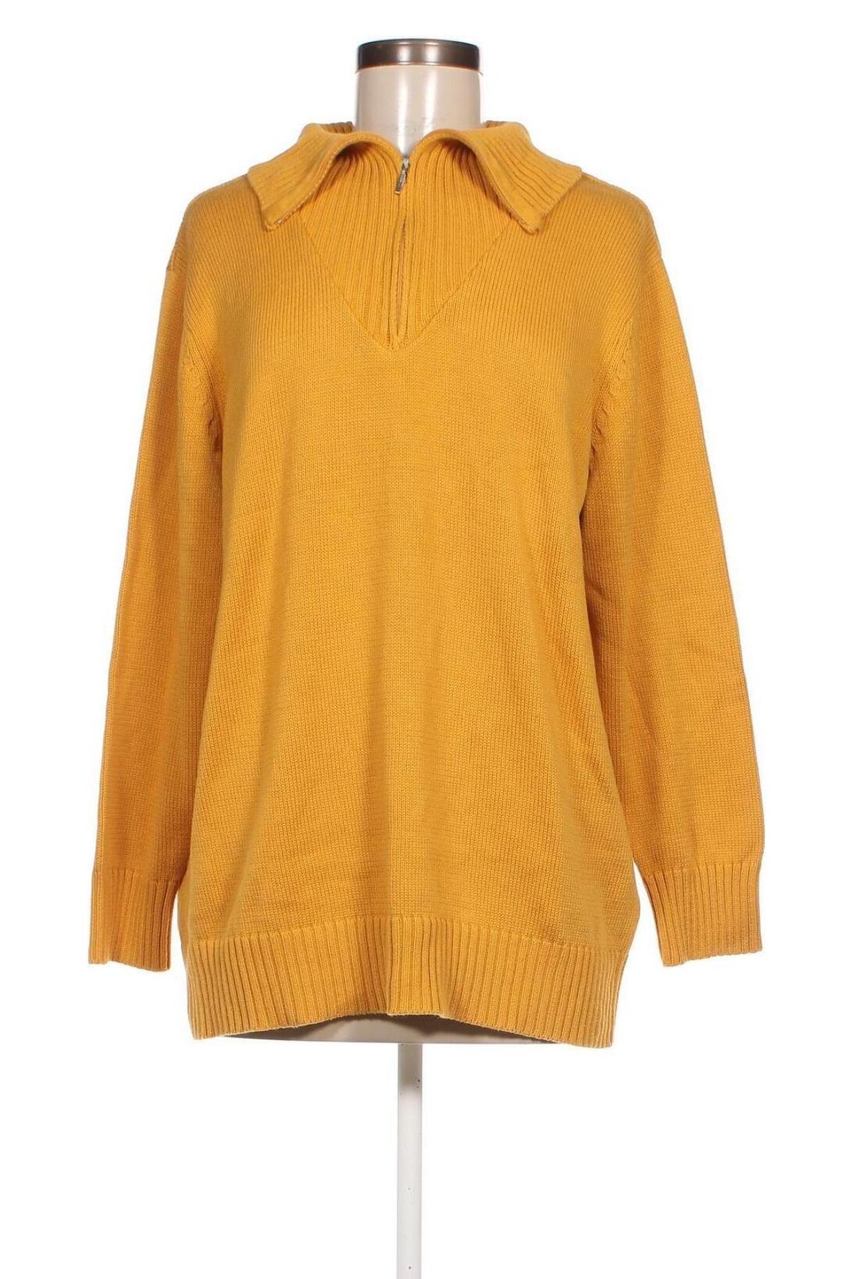 Γυναικείο πουλόβερ Collection L, Μέγεθος XXL, Χρώμα Κίτρινο, Τιμή 17,94 €