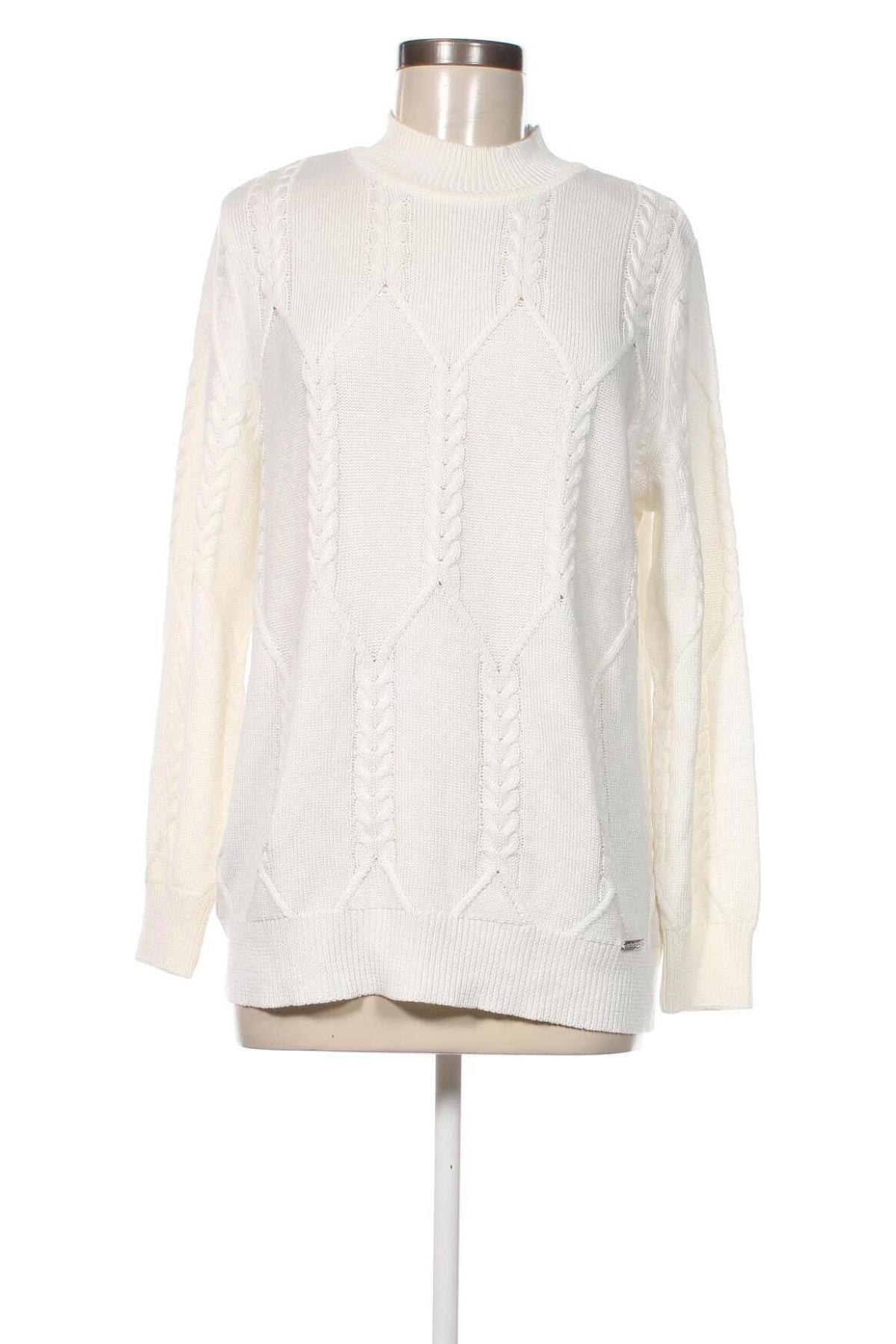 Γυναικείο πουλόβερ Collection L, Μέγεθος L, Χρώμα Λευκό, Τιμή 6,46 €