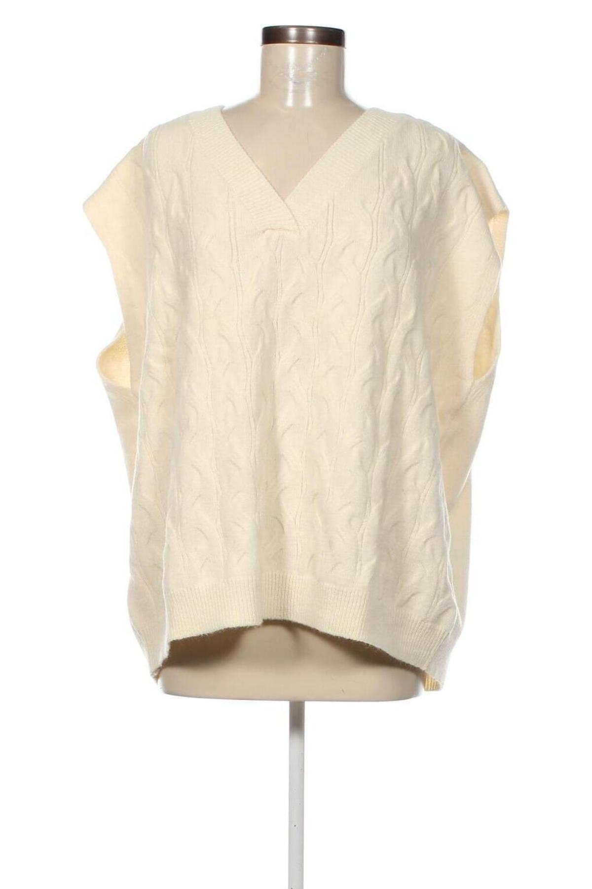 Γυναικείο πουλόβερ Cream, Μέγεθος XL, Χρώμα Εκρού, Τιμή 10,21 €