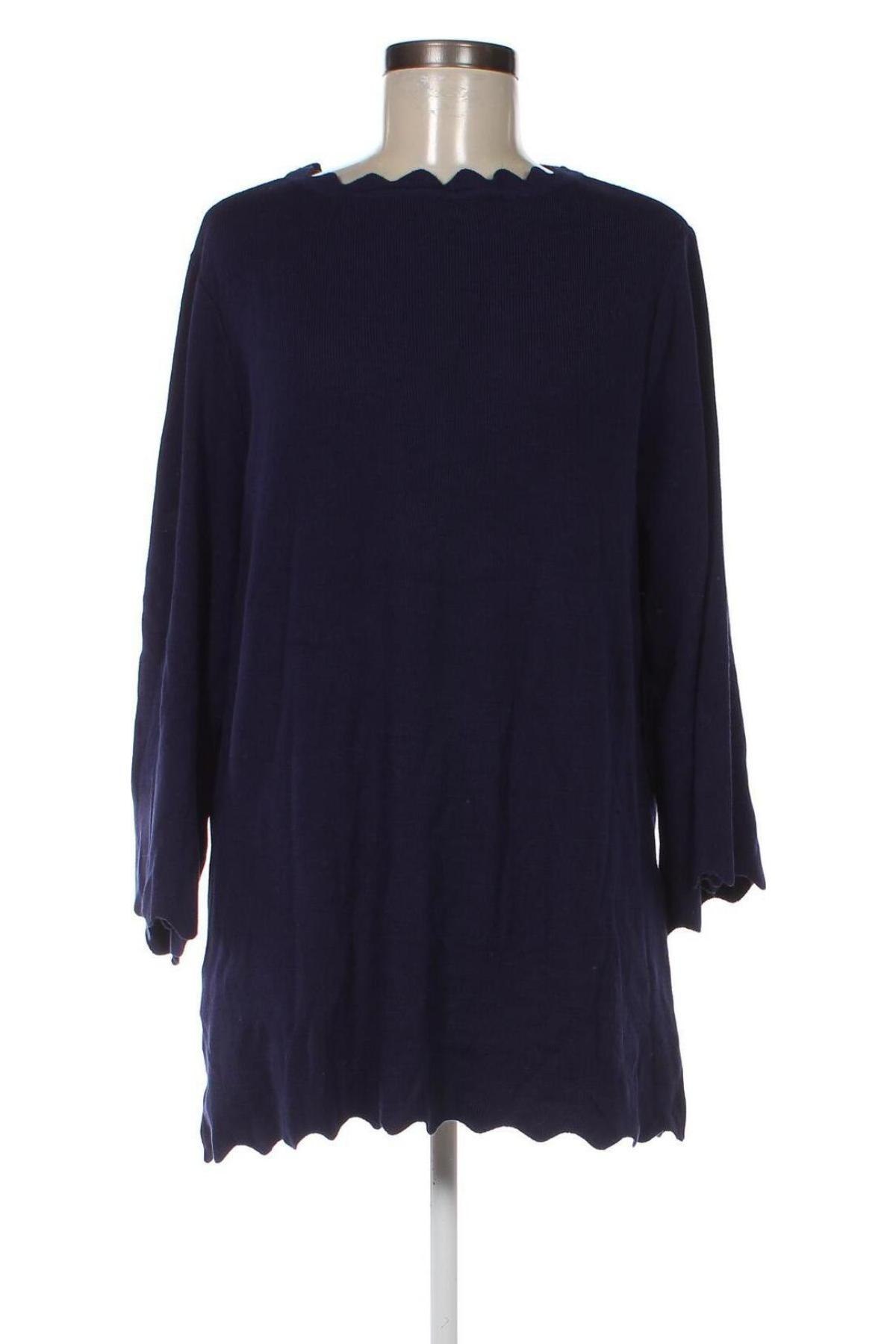 Γυναικείο πουλόβερ Creation L, Μέγεθος XXL, Χρώμα Μπλέ, Τιμή 25,36 €