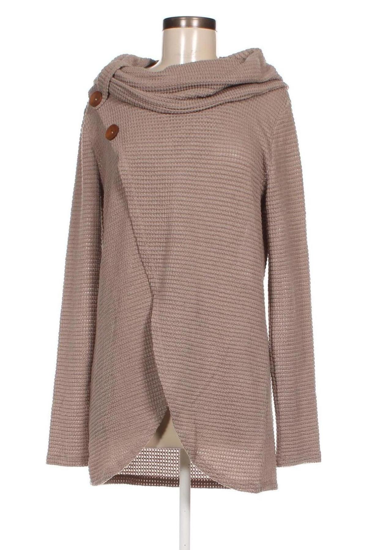 Дамски пуловер Eclipse, Размер L, Цвят Кафяв, Цена 5,25 лв.