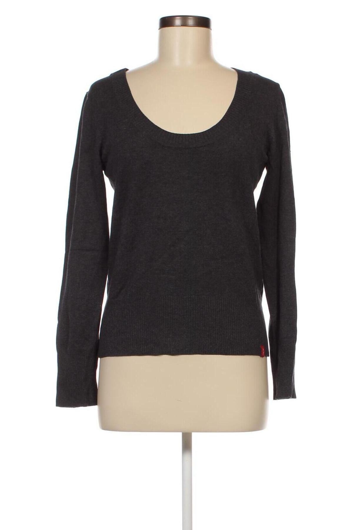 Дамски пуловер Edc By Esprit, Размер M, Цвят Сив, Цена 11,48 лв.