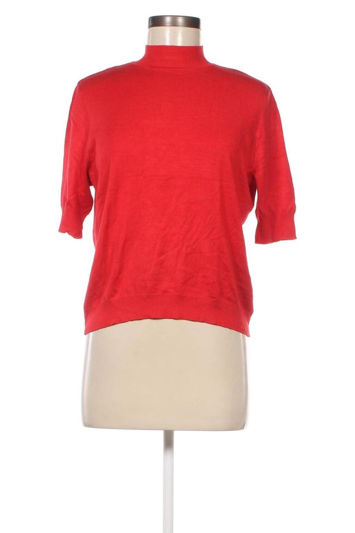 Pulover de femei Essentials by Tchibo, Mărime M, Culoare Roșu, Preț 20,99 Lei