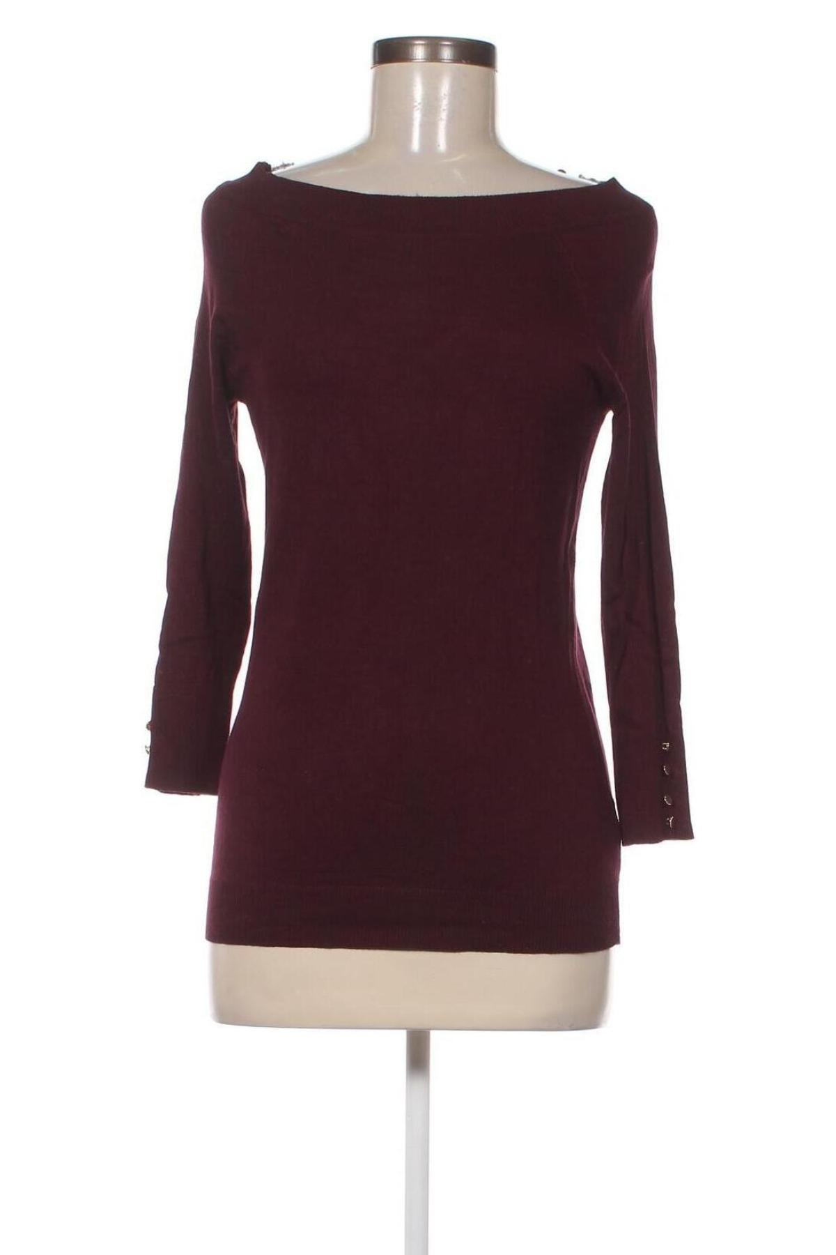 Дамски пуловер F&F, Размер S, Цвят Червен, Цена 14,87 лв.