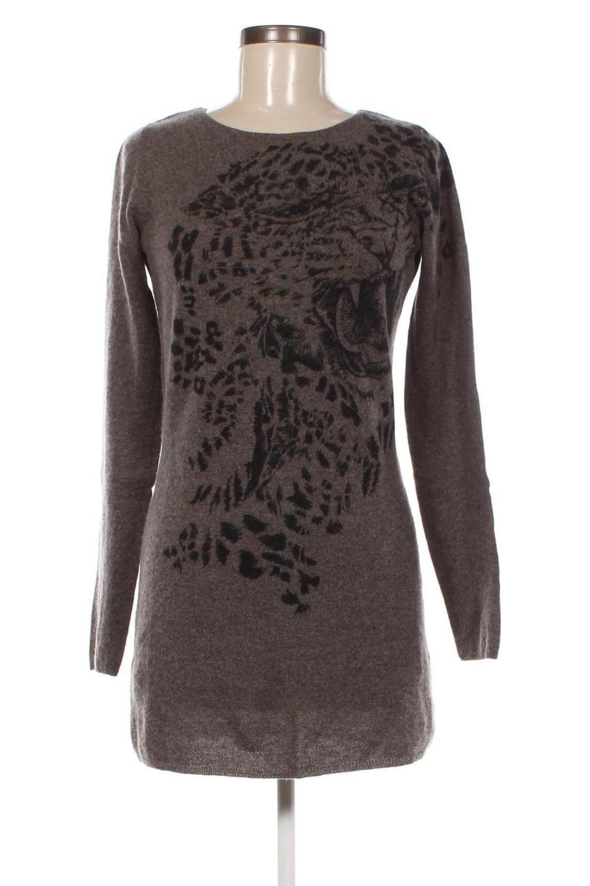 Γυναικείο πουλόβερ FFC, Μέγεθος M, Χρώμα Γκρί, Τιμή 31,47 €
