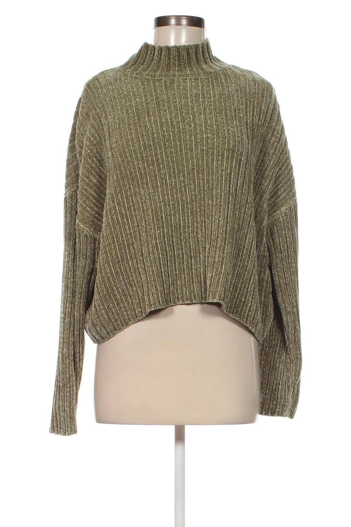 Дамски пуловер Fb Sister, Размер M, Цвят Зелен, Цена 4,35 лв.