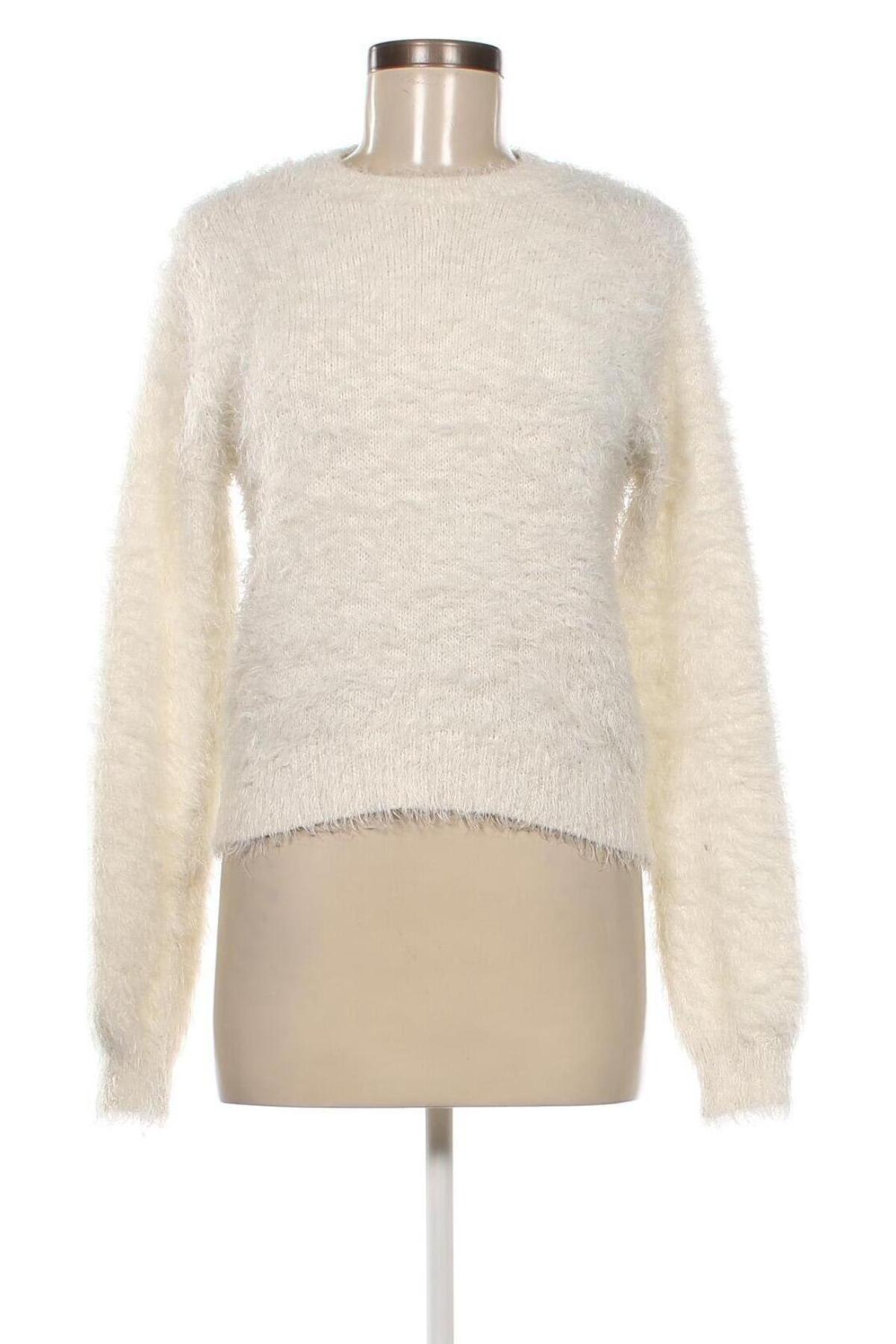 Γυναικείο πουλόβερ Fb Sister, Μέγεθος M, Χρώμα Λευκό, Τιμή 8,07 €