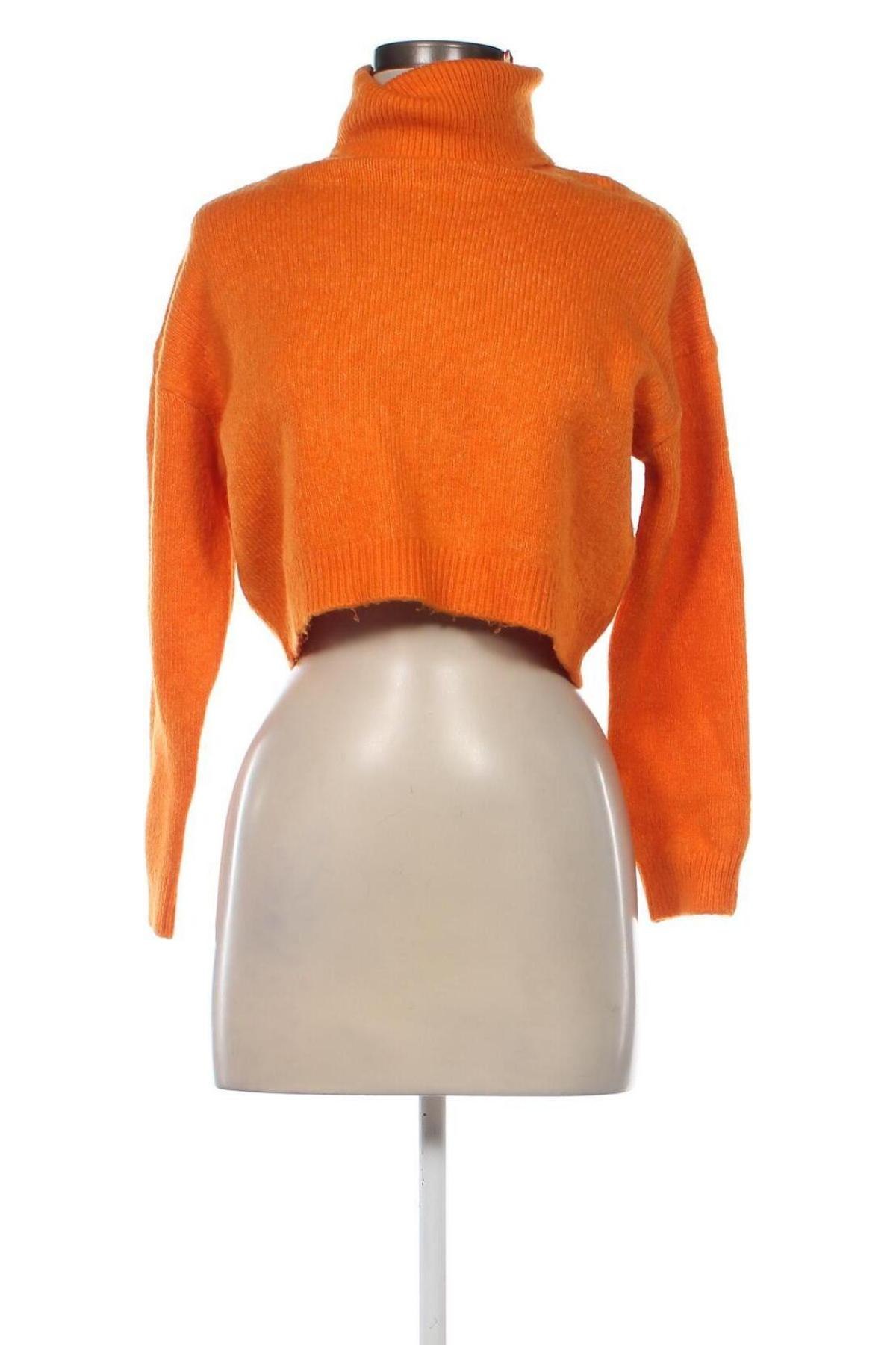 Дамски пуловер Fb Sister, Размер XXS, Цвят Оранжев, Цена 10,44 лв.