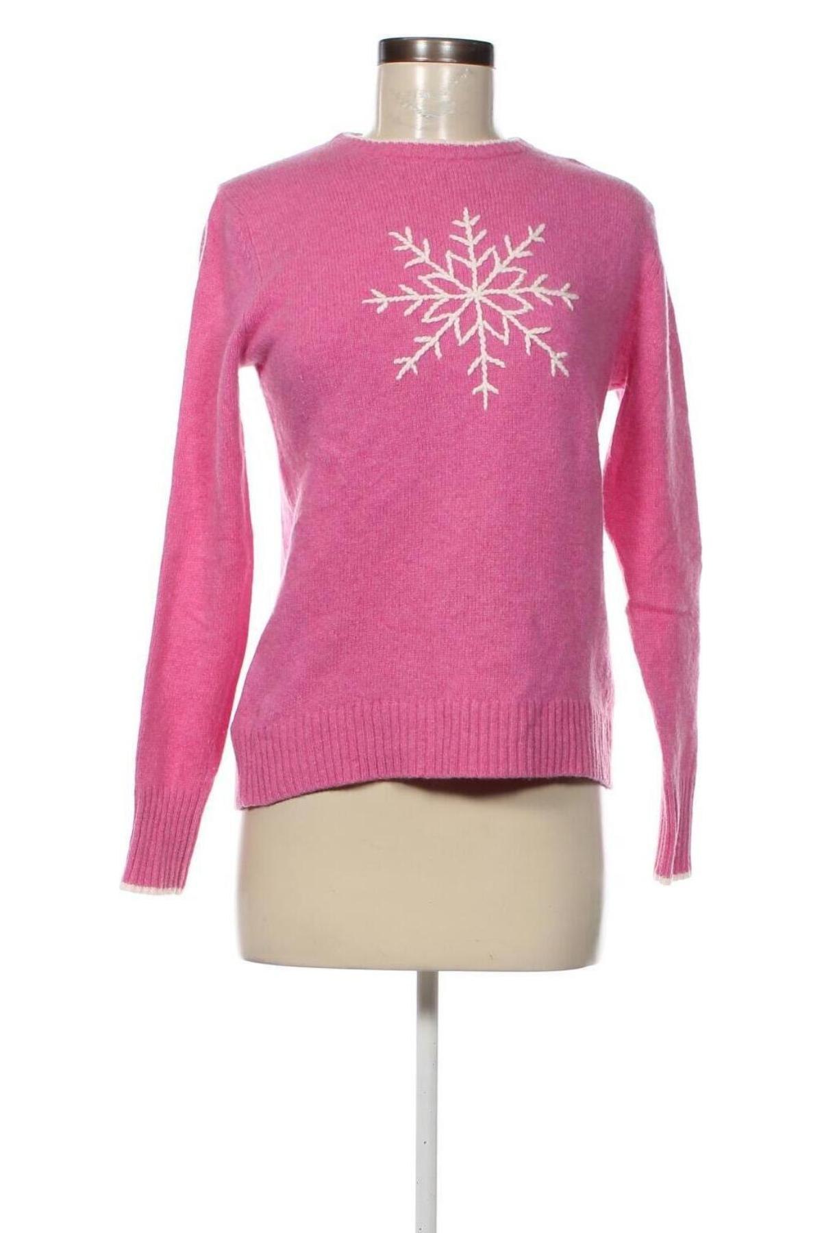 Дамски пуловер Franco Callegari, Размер M, Цвят Розов, Цена 29,00 лв.