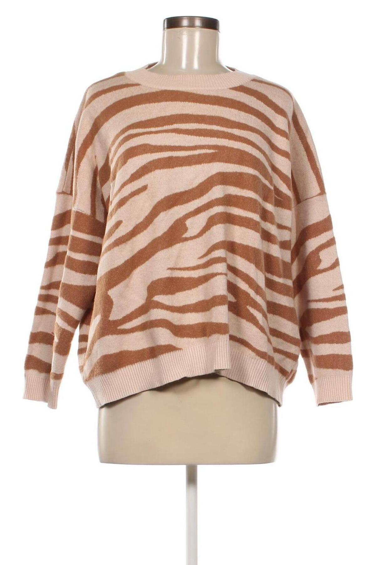 Дамски пуловер Gallery, Размер XL, Цвят Бежов, Цена 17,85 лв.