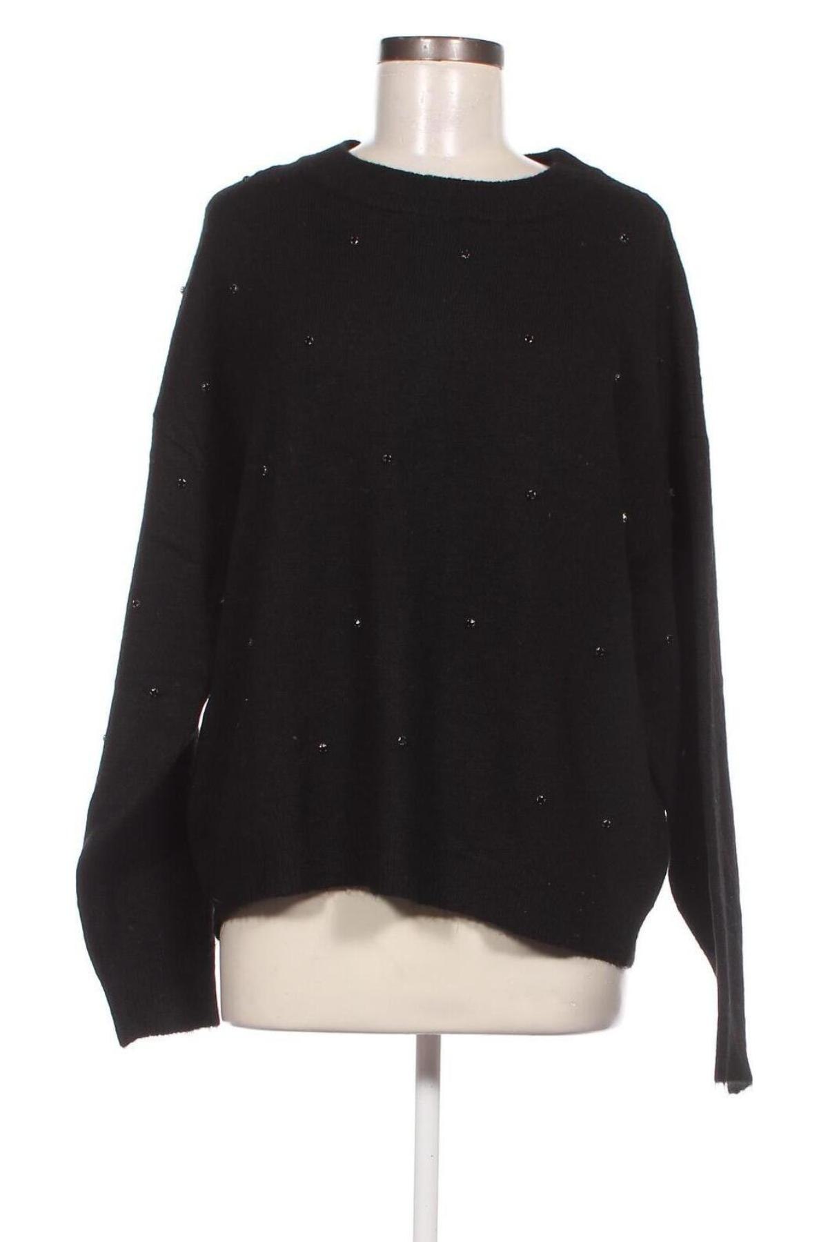 Γυναικείο πουλόβερ Gina, Μέγεθος XL, Χρώμα Μαύρο, Τιμή 7,36 €