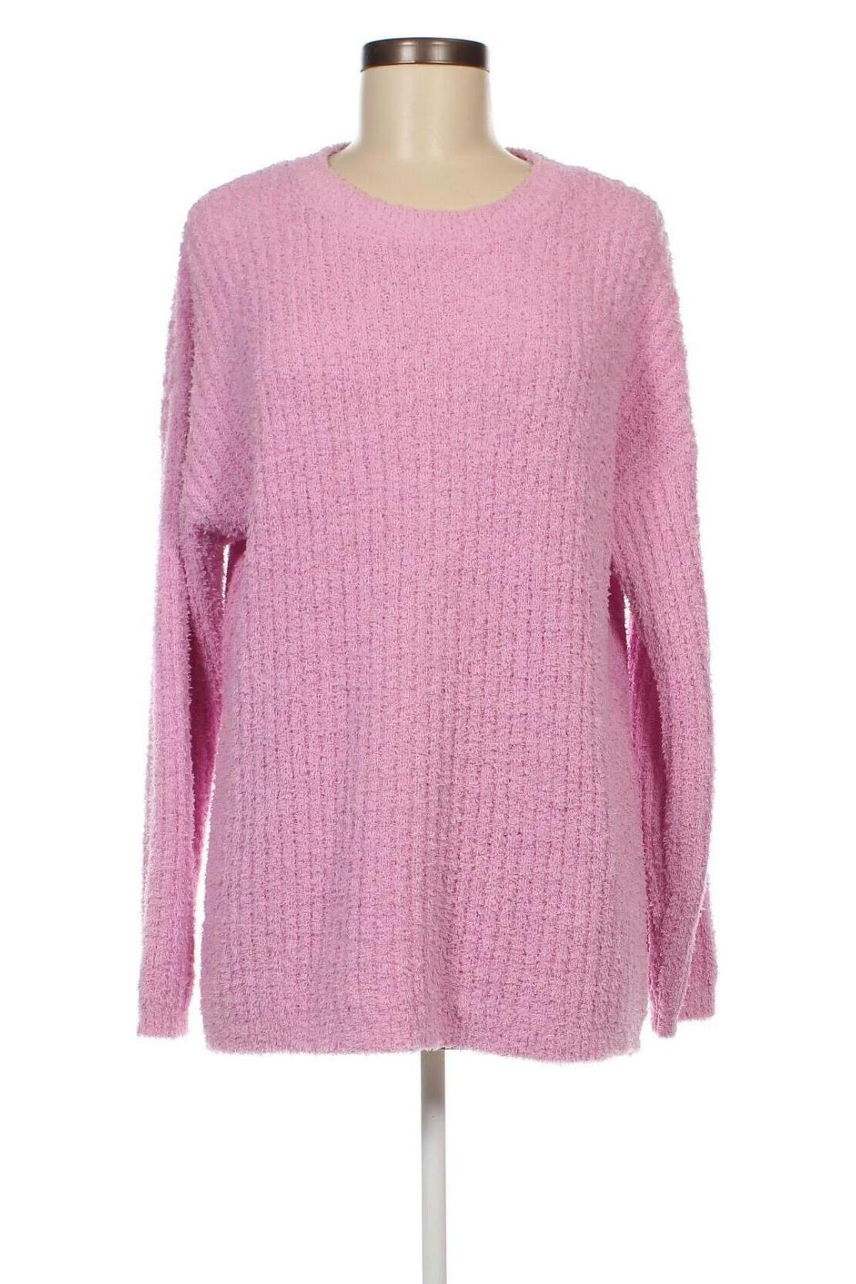 Дамски пуловер Gina, Размер L, Цвят Розов, Цена 10,44 лв.