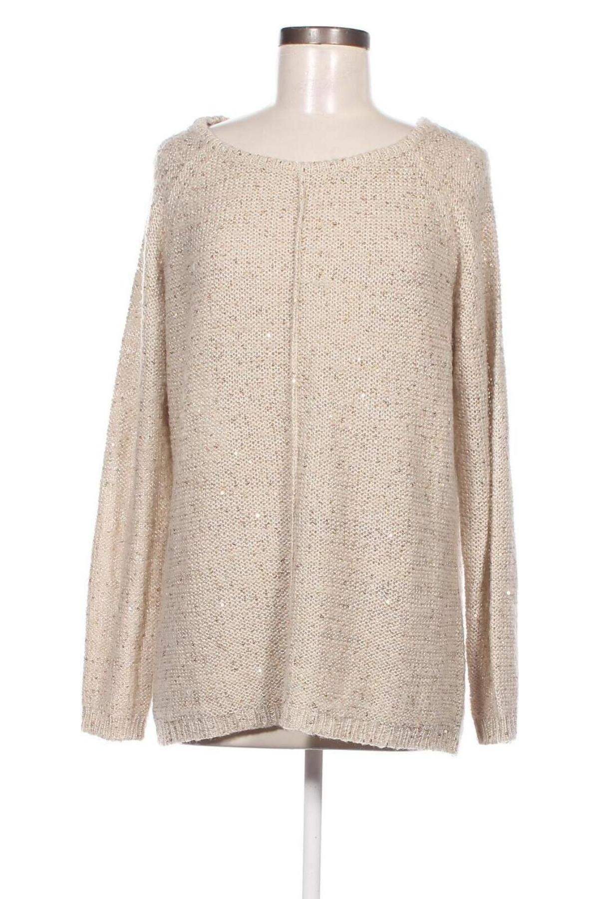 Дамски пуловер Gina Benotti, Размер XL, Цвят Бежов, Цена 29,00 лв.