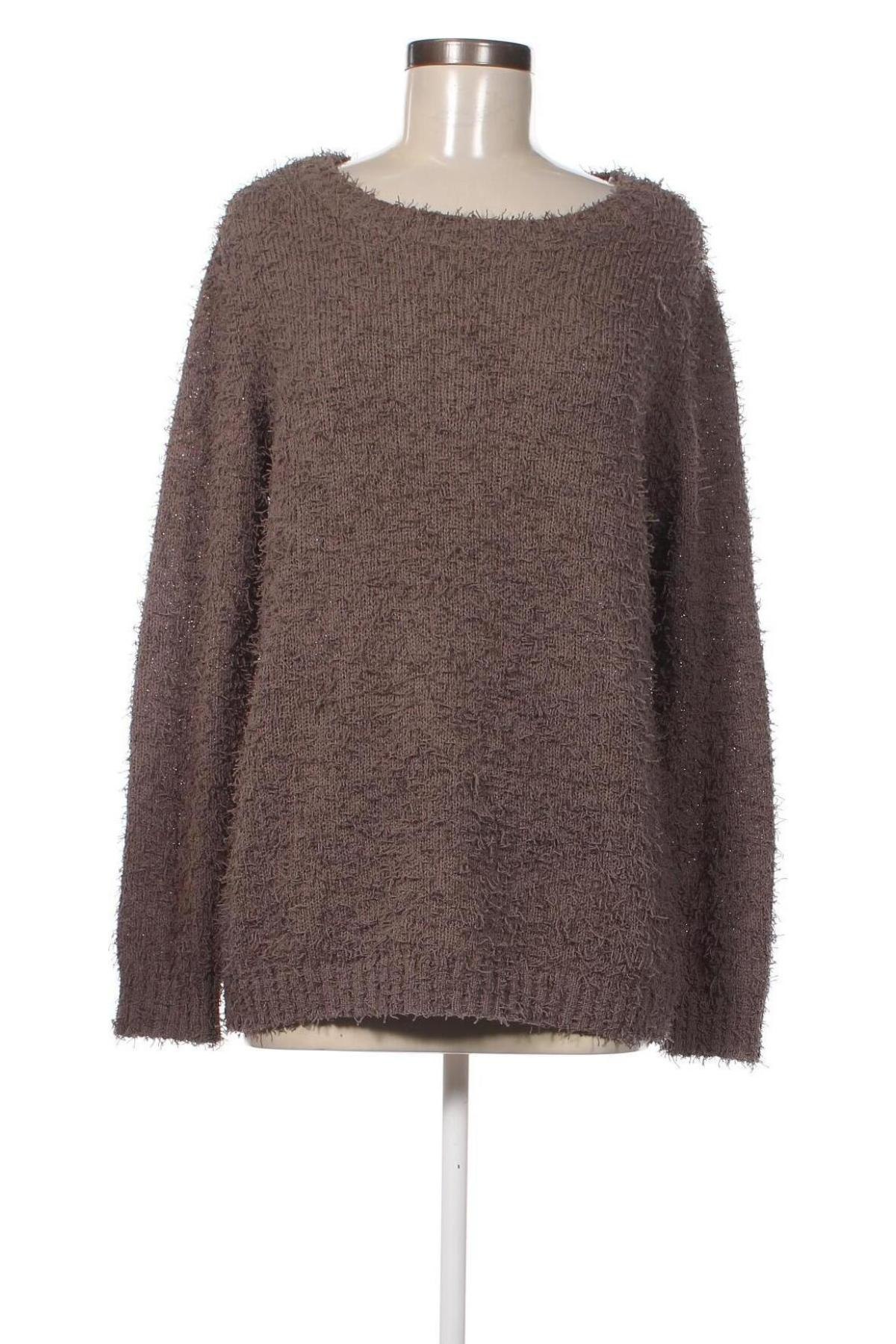 Γυναικείο πουλόβερ Gina Benotti, Μέγεθος XL, Χρώμα Καφέ, Τιμή 7,36 €
