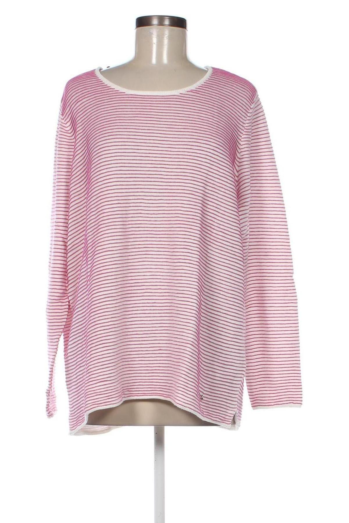 Γυναικείο πουλόβερ Gina Laura, Μέγεθος XXL, Χρώμα Λευκό, Τιμή 13,69 €