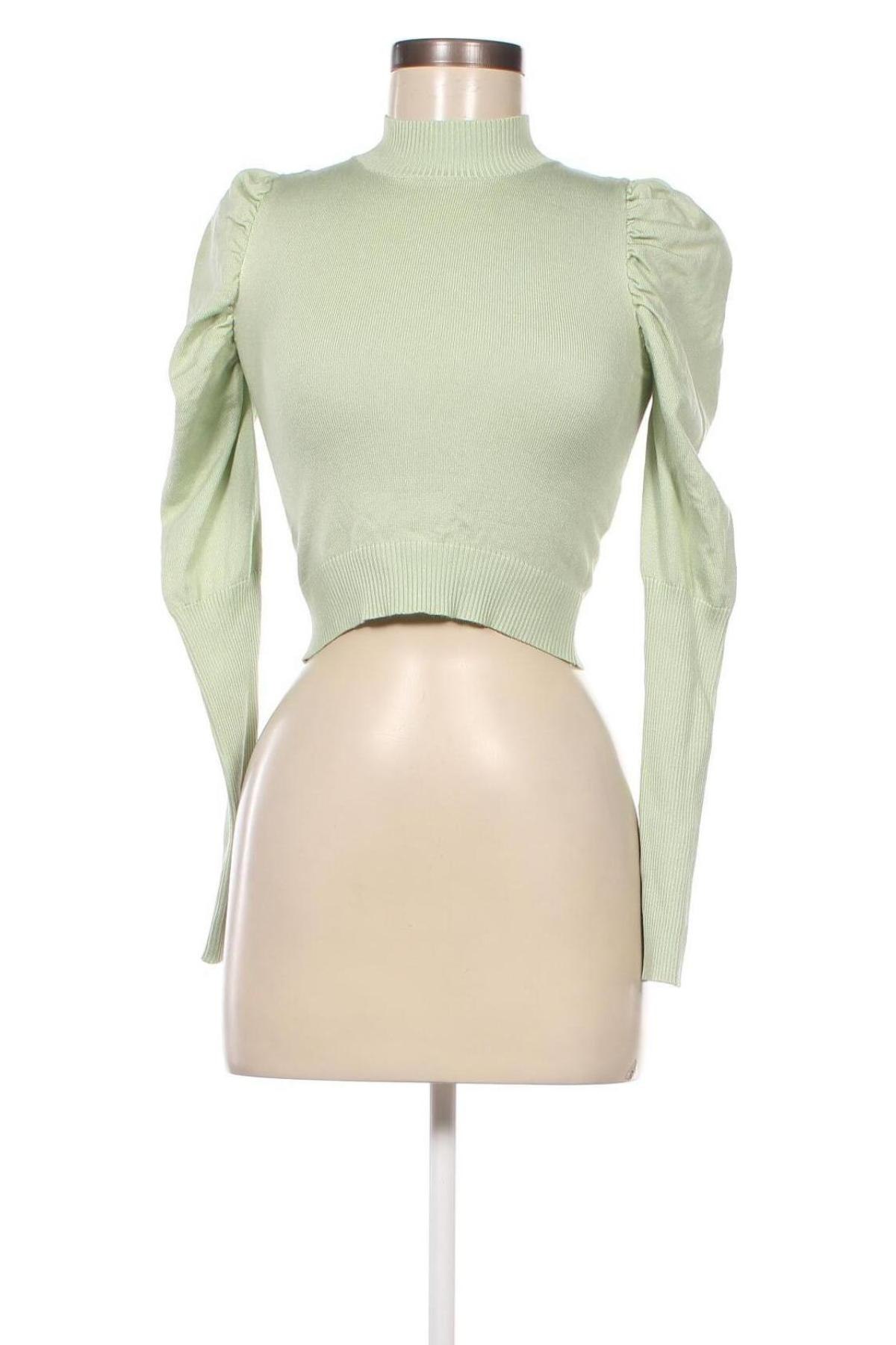 Дамски пуловер Glamorous, Размер S, Цвят Зелен, Цена 11,20 лв.