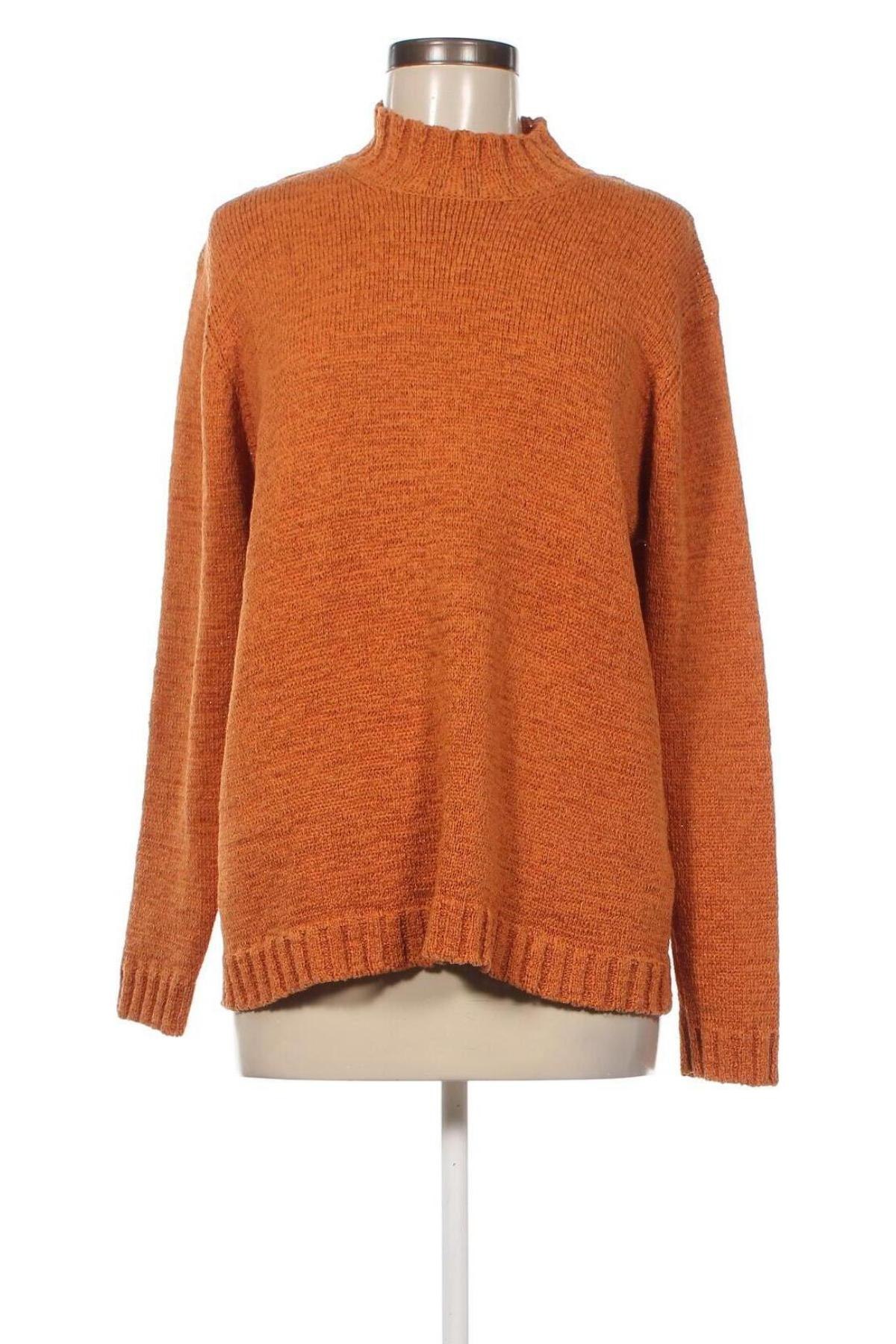 Γυναικείο πουλόβερ Golle Haug, Μέγεθος XL, Χρώμα Πορτοκαλί, Τιμή 10,39 €
