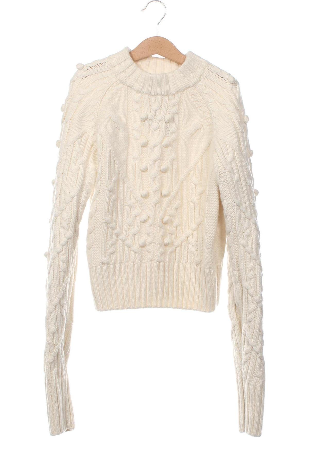 Дамски пуловер H&M, Размер XS, Цвят Екрю, Цена 29,00 лв.