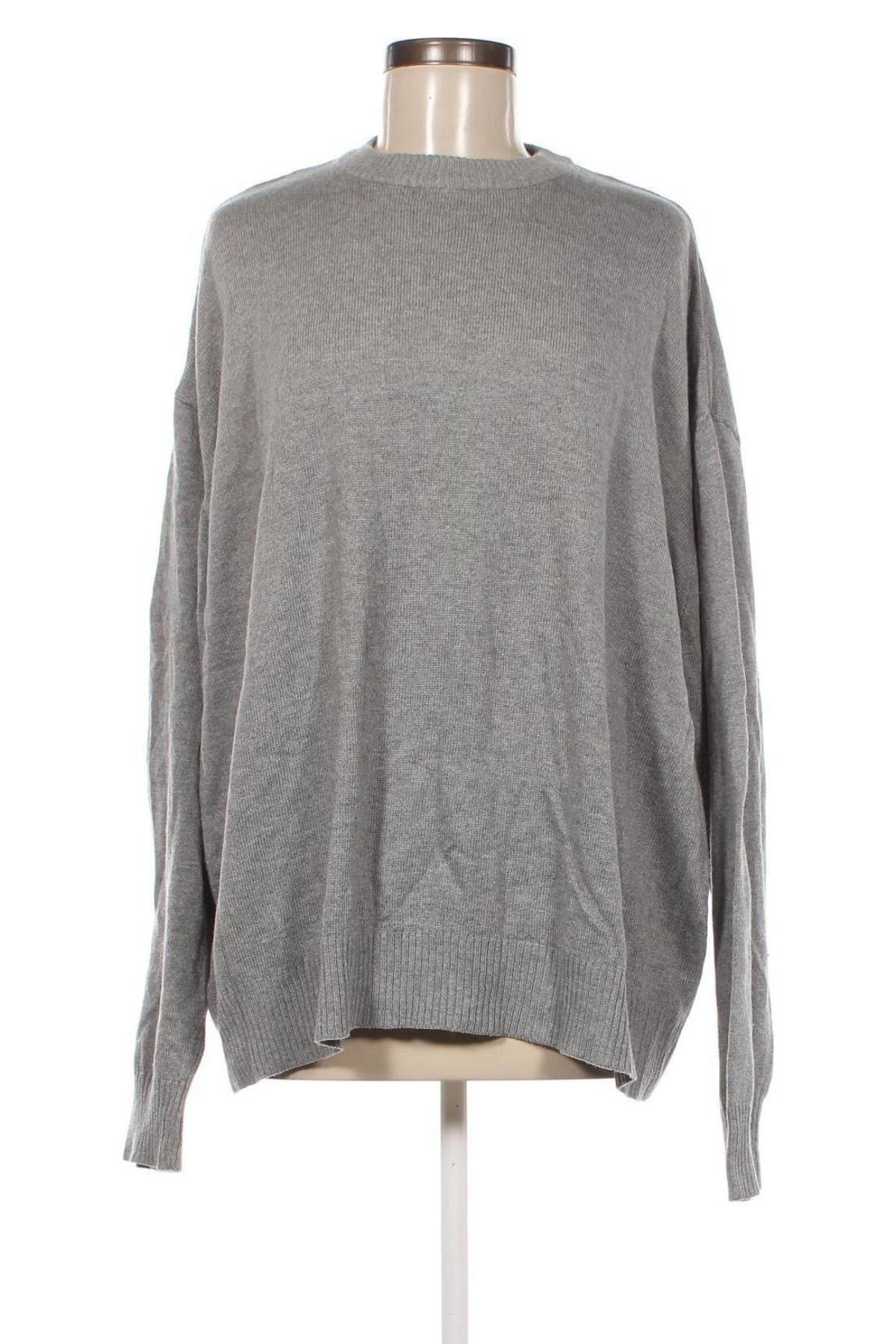 Γυναικείο πουλόβερ H&M, Μέγεθος 3XL, Χρώμα Γκρί, Τιμή 16,86 €