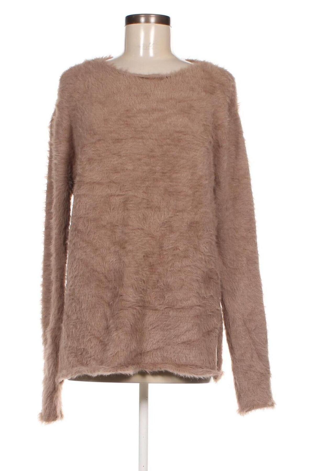 Дамски пуловер H&M Divided, Размер M, Цвят Кафяв, Цена 13,05 лв.