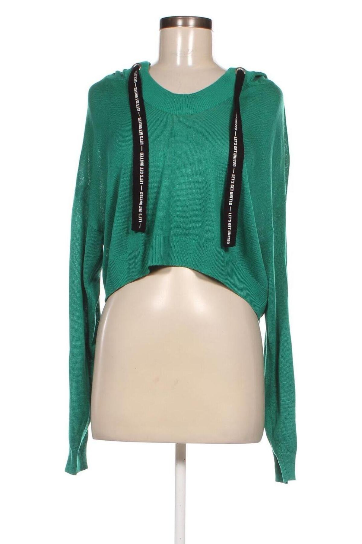 Γυναικείο πουλόβερ H&M Divided, Μέγεθος L, Χρώμα Πράσινο, Τιμή 5,41 €