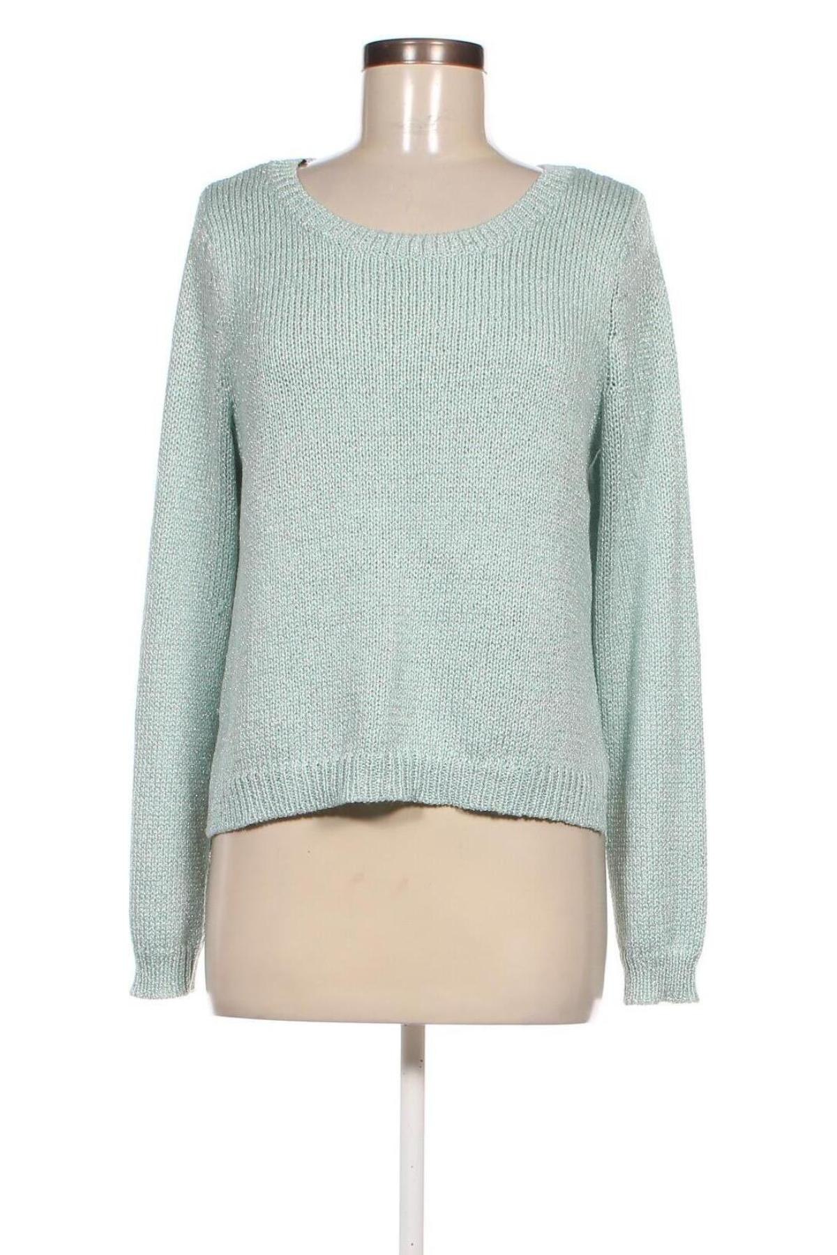 Дамски пуловер H&M Divided, Размер M, Цвят Син, Цена 13,05 лв.