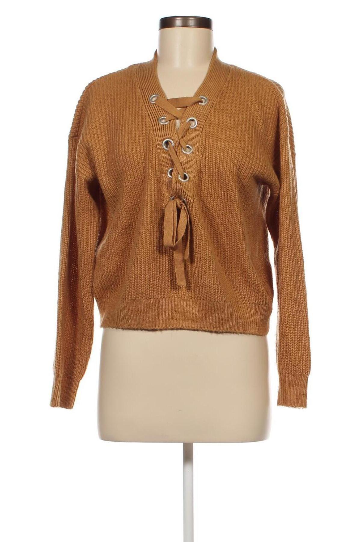Γυναικείο πουλόβερ H&M Divided, Μέγεθος S, Χρώμα  Μπέζ, Τιμή 8,01 €