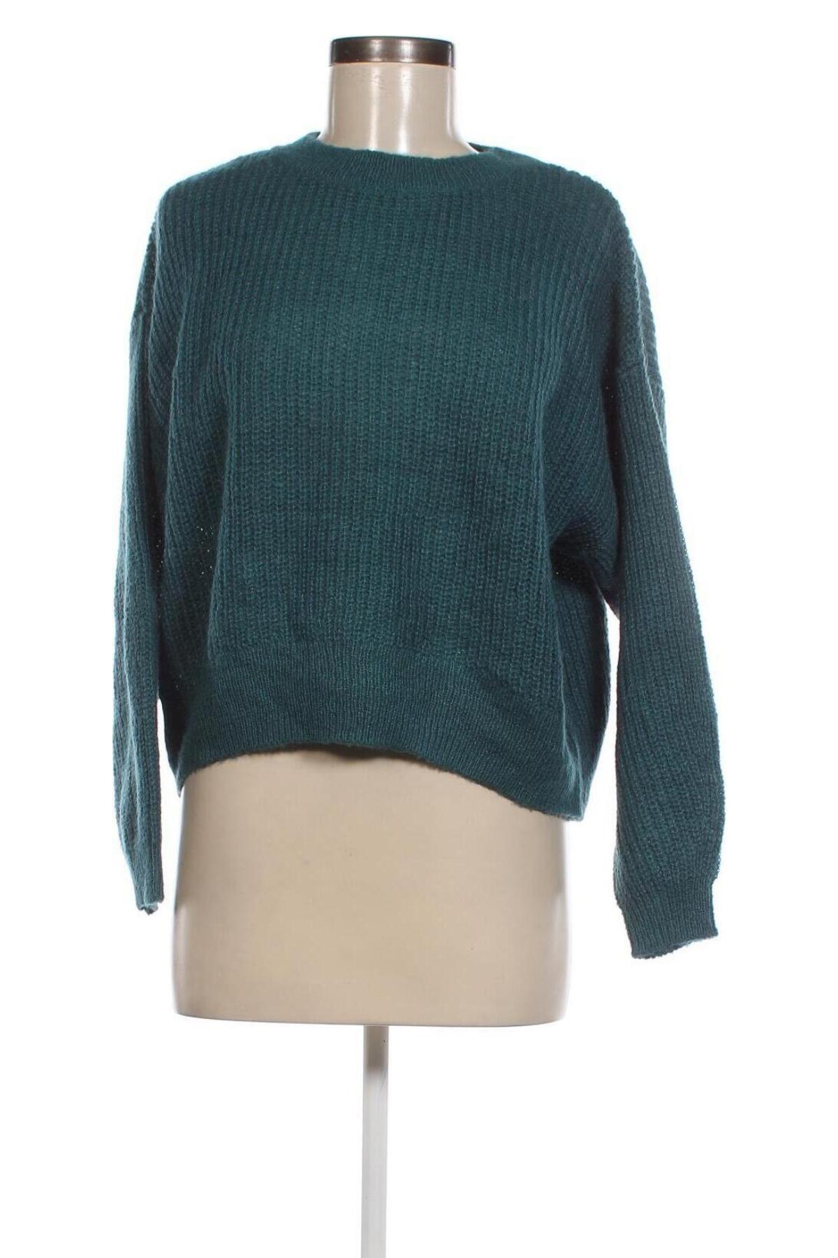Дамски пуловер H&M L.O.G.G., Размер S, Цвят Син, Цена 4,64 лв.