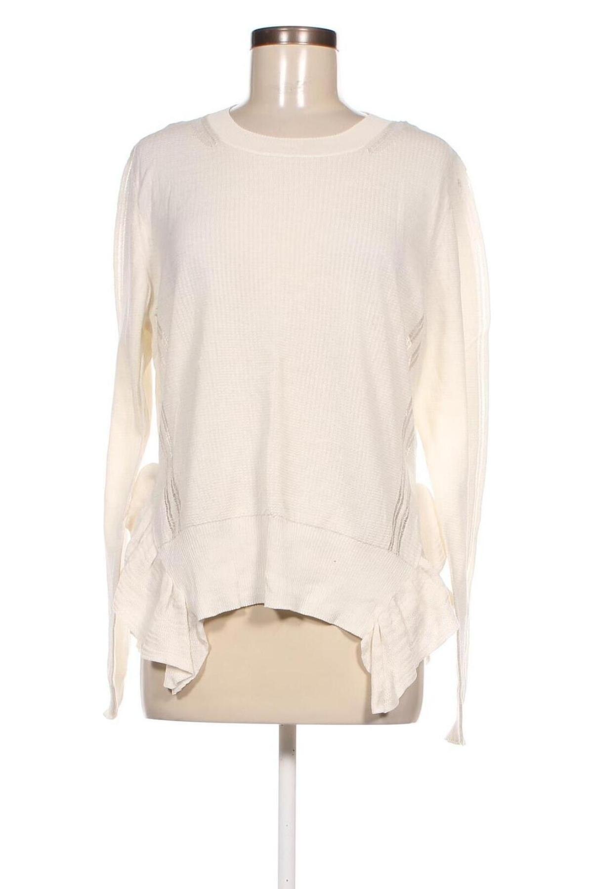 Дамски пуловер H&M Studio, Размер S, Цвят Бял, Цена 46,00 лв.