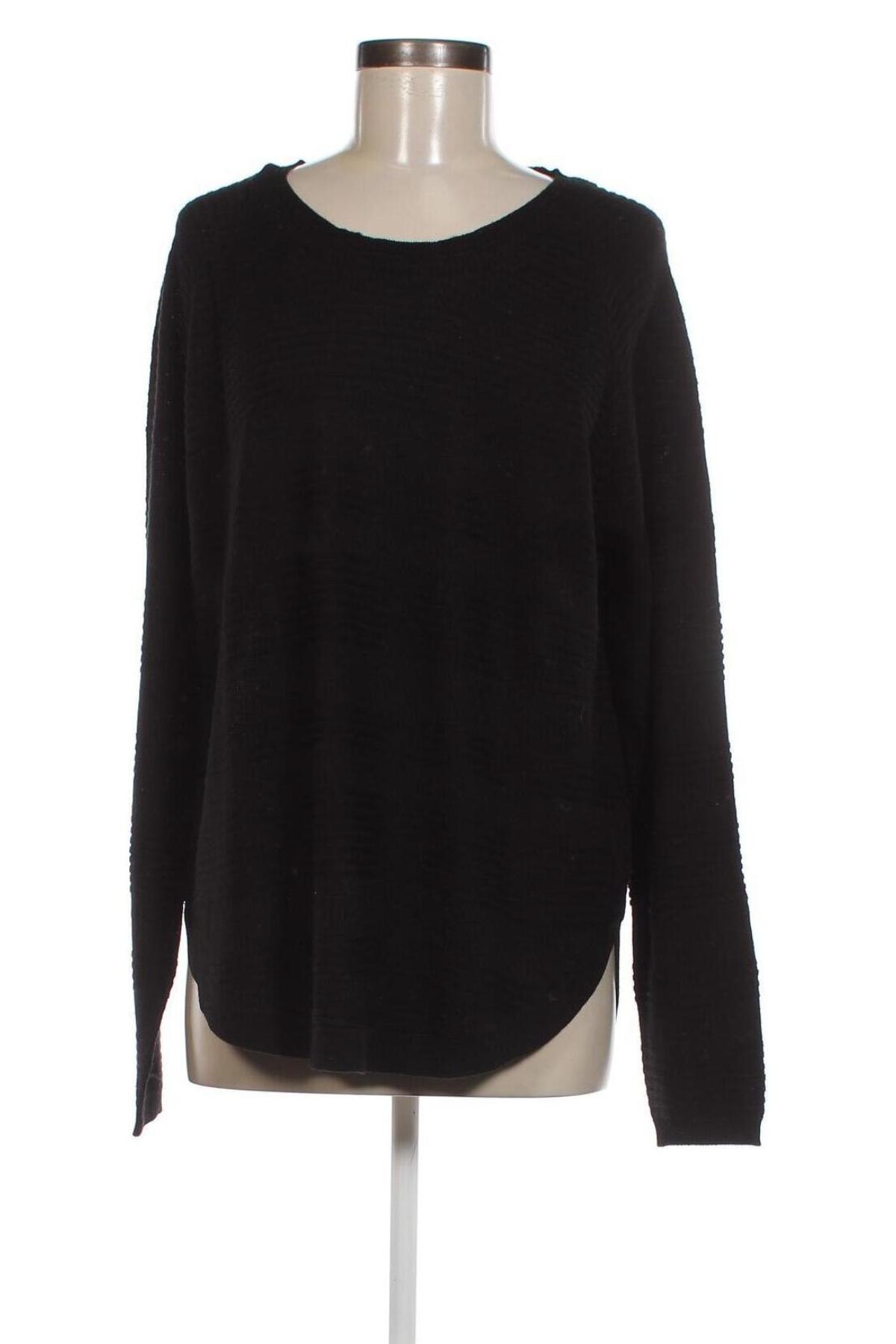 Дамски пуловер Haily`s, Размер XXL, Цвят Черен, Цена 20,50 лв.