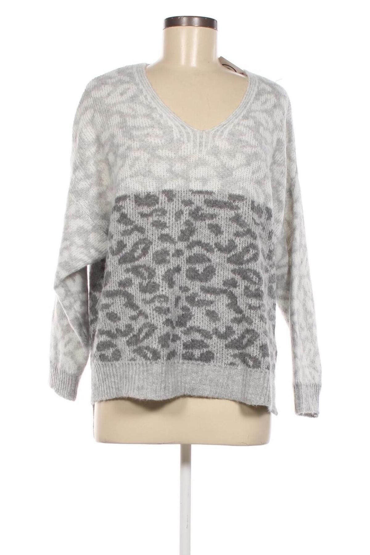 Дамски пуловер Heartkiss, Размер XL, Цвят Сив, Цена 10,66 лв.