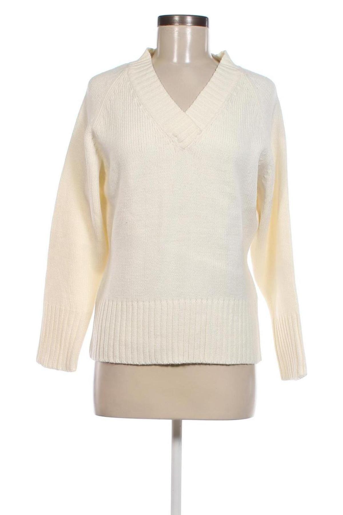 Дамски пуловер IX-O, Размер L, Цвят Бял, Цена 13,05 лв.